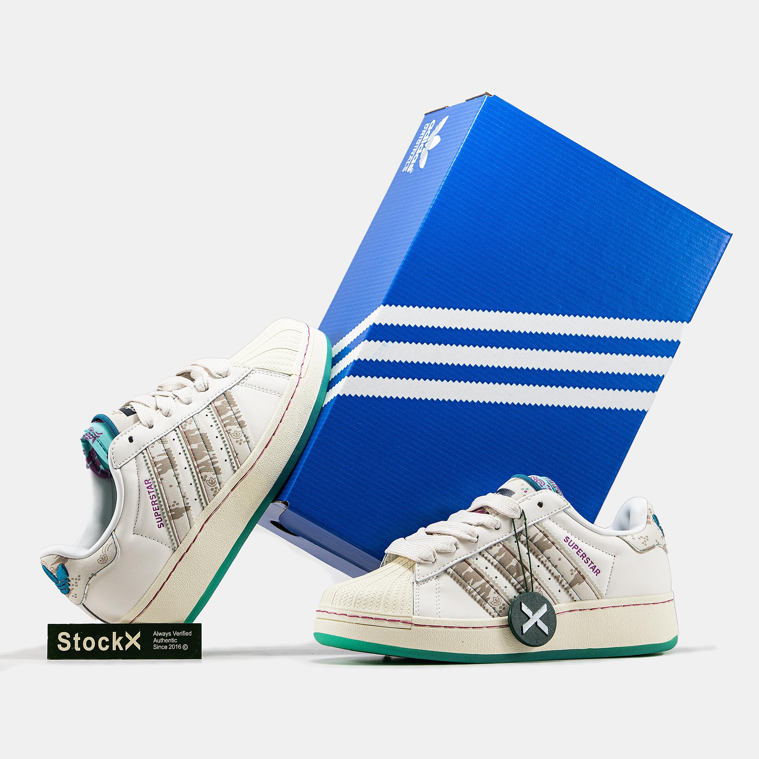 Adidas Superstar x FeiFei Ruan White Beige Multi - изображение 4