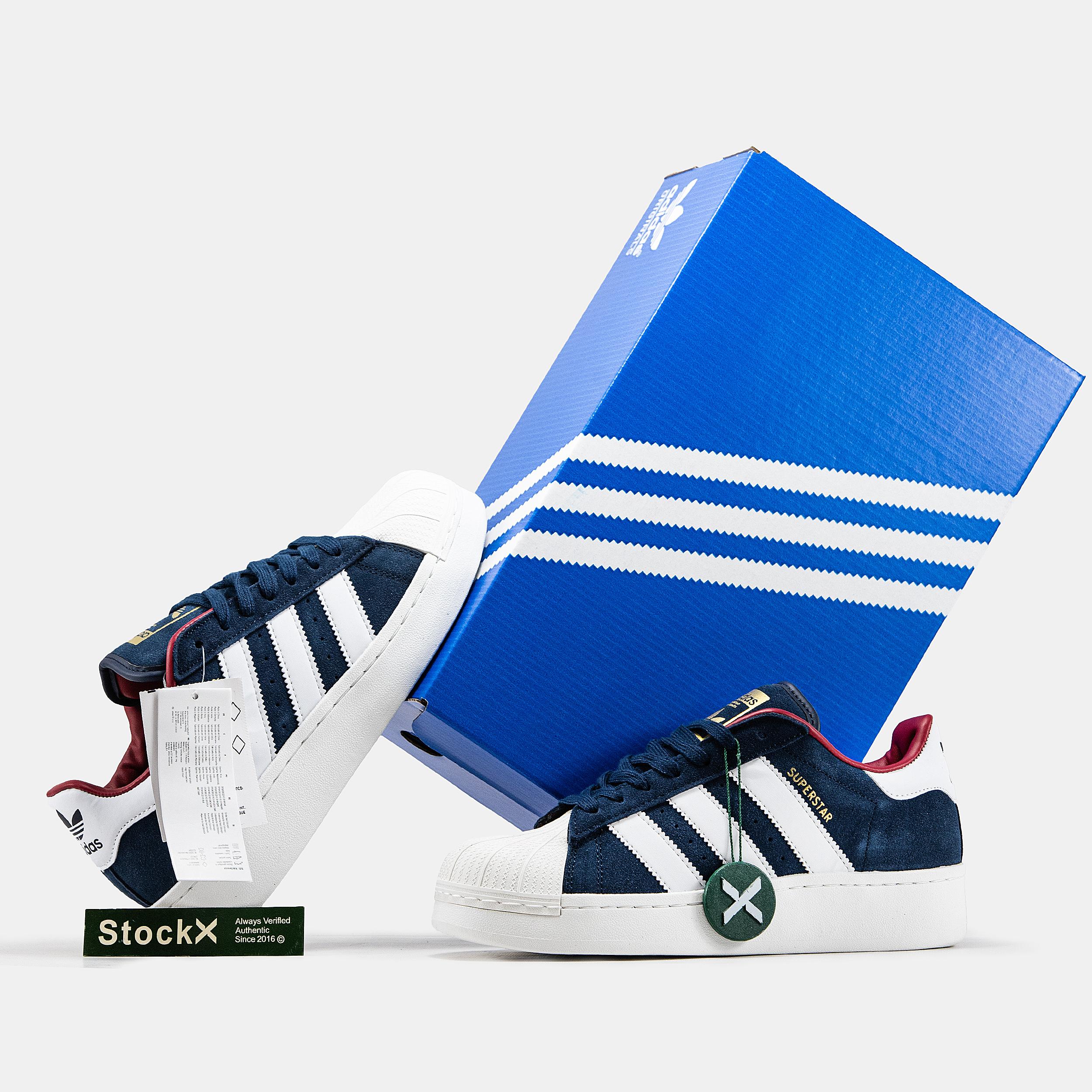 Adidas Superstar XLG Navy White Red - изображение 8