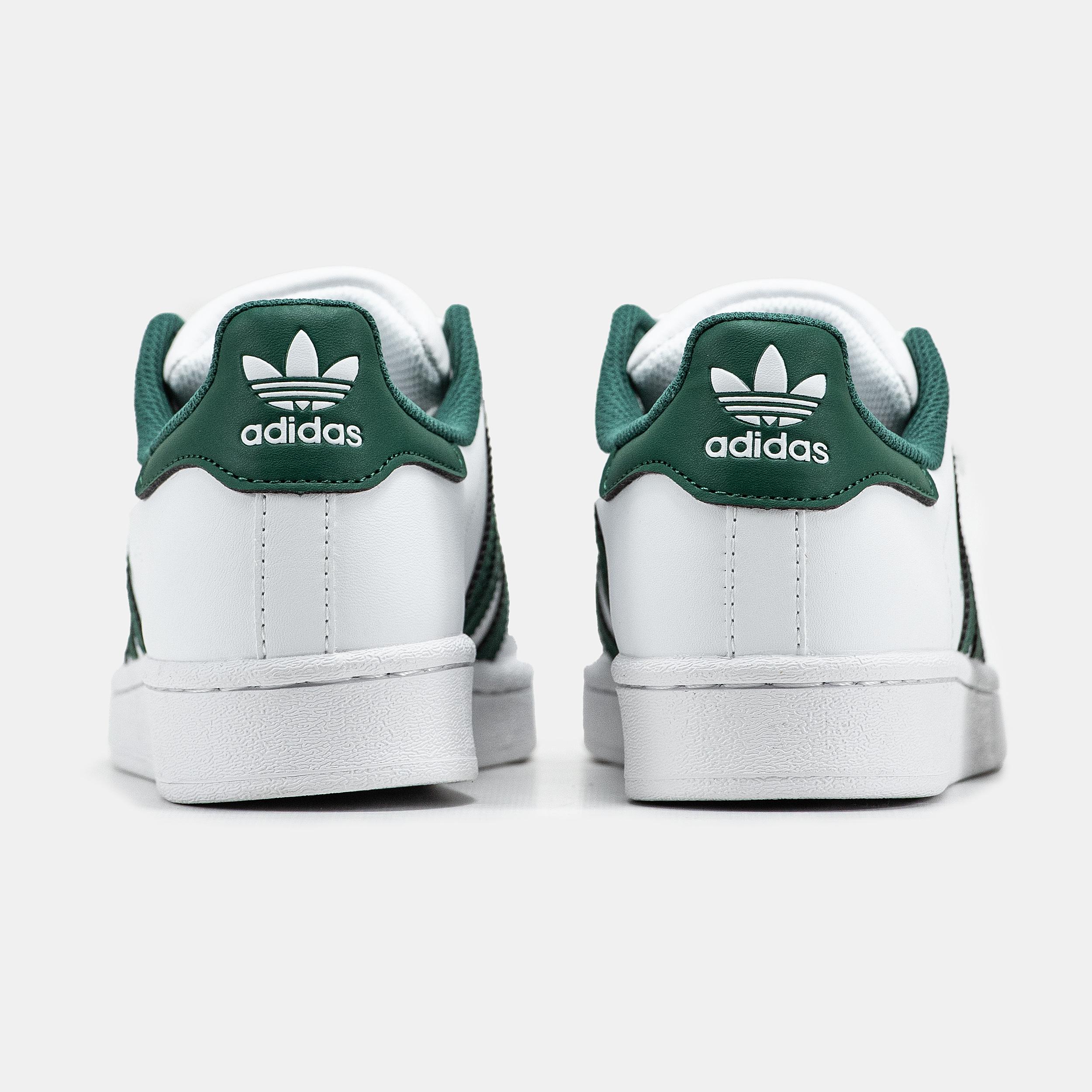 Adidas Superstar White Green - изображение 5