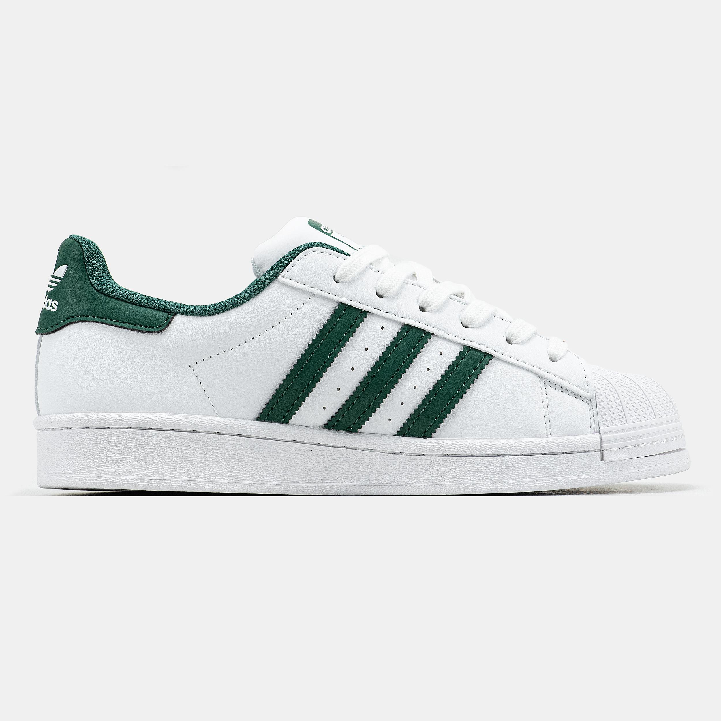 Adidas Superstar White Green - изображение 6
