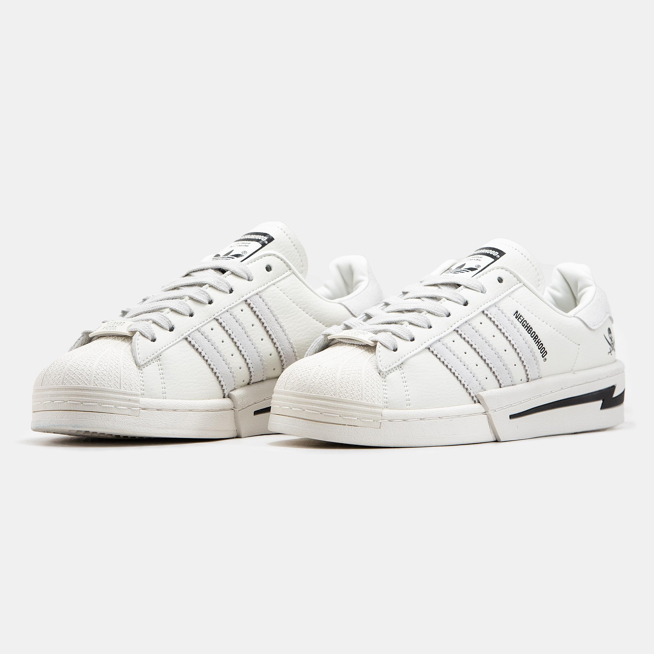 Adidas Superstar x Neighborhood White Grey - изображение 1