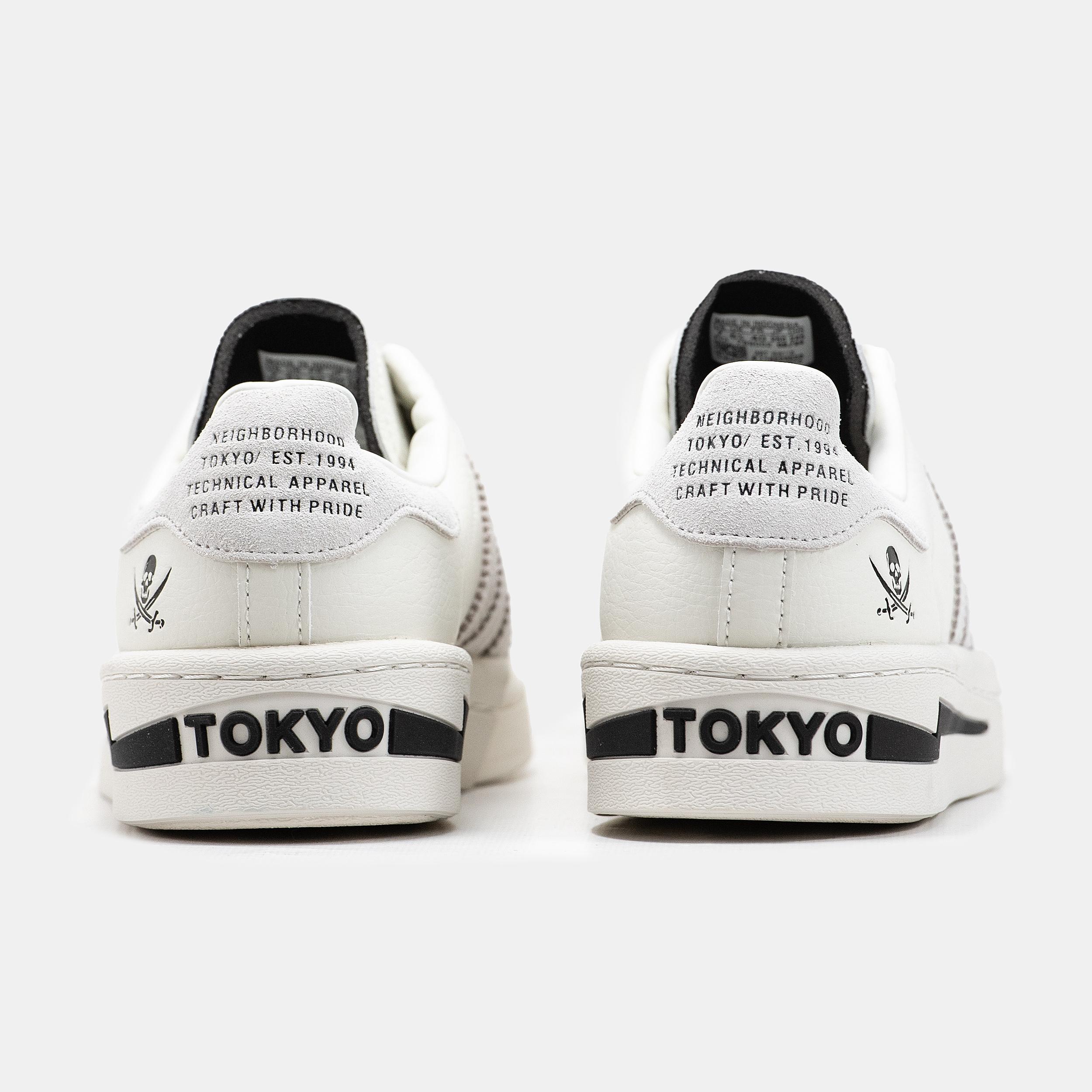 Adidas Superstar x Neighborhood White Grey - изображение 3