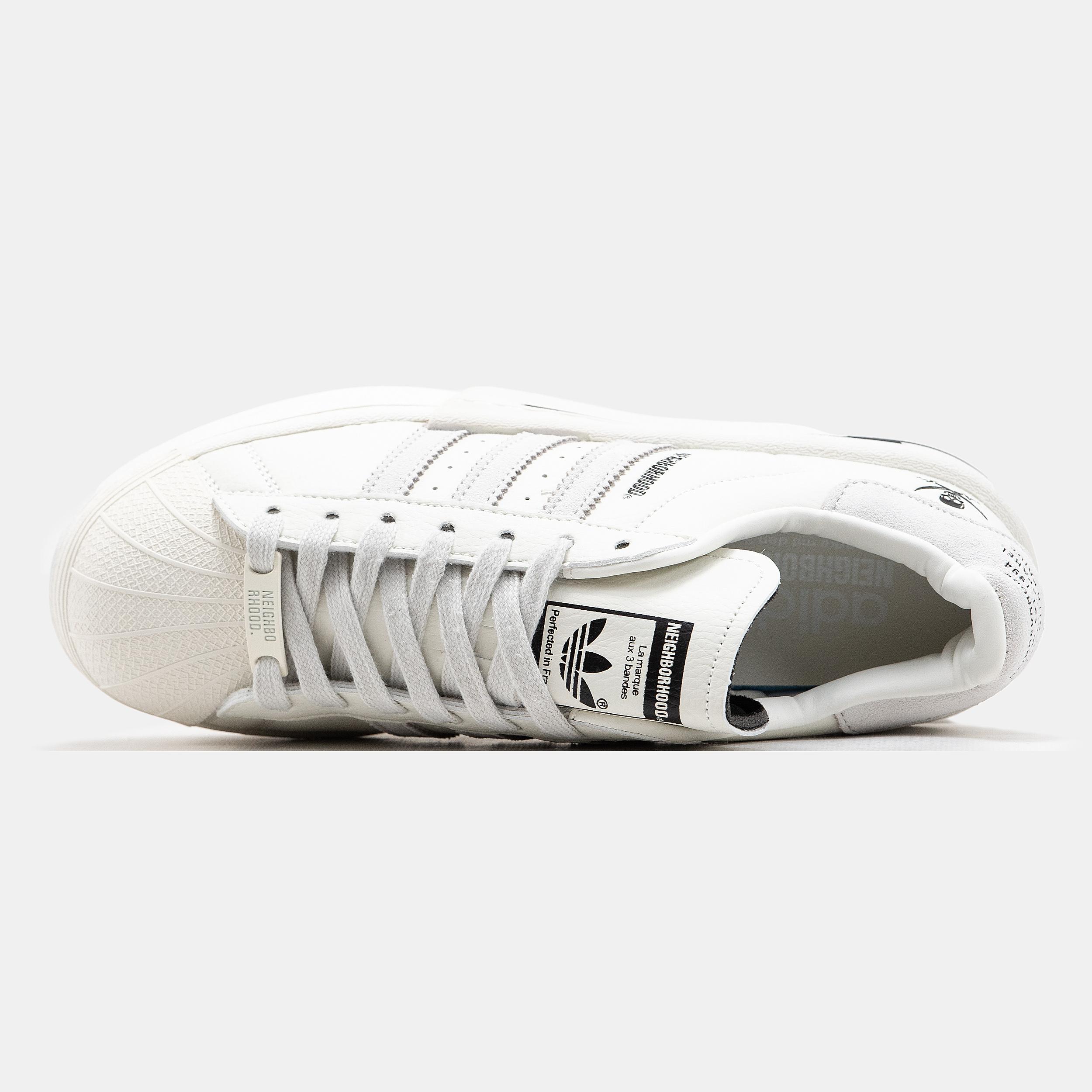 Adidas Superstar x Neighborhood White Grey - изображение 8