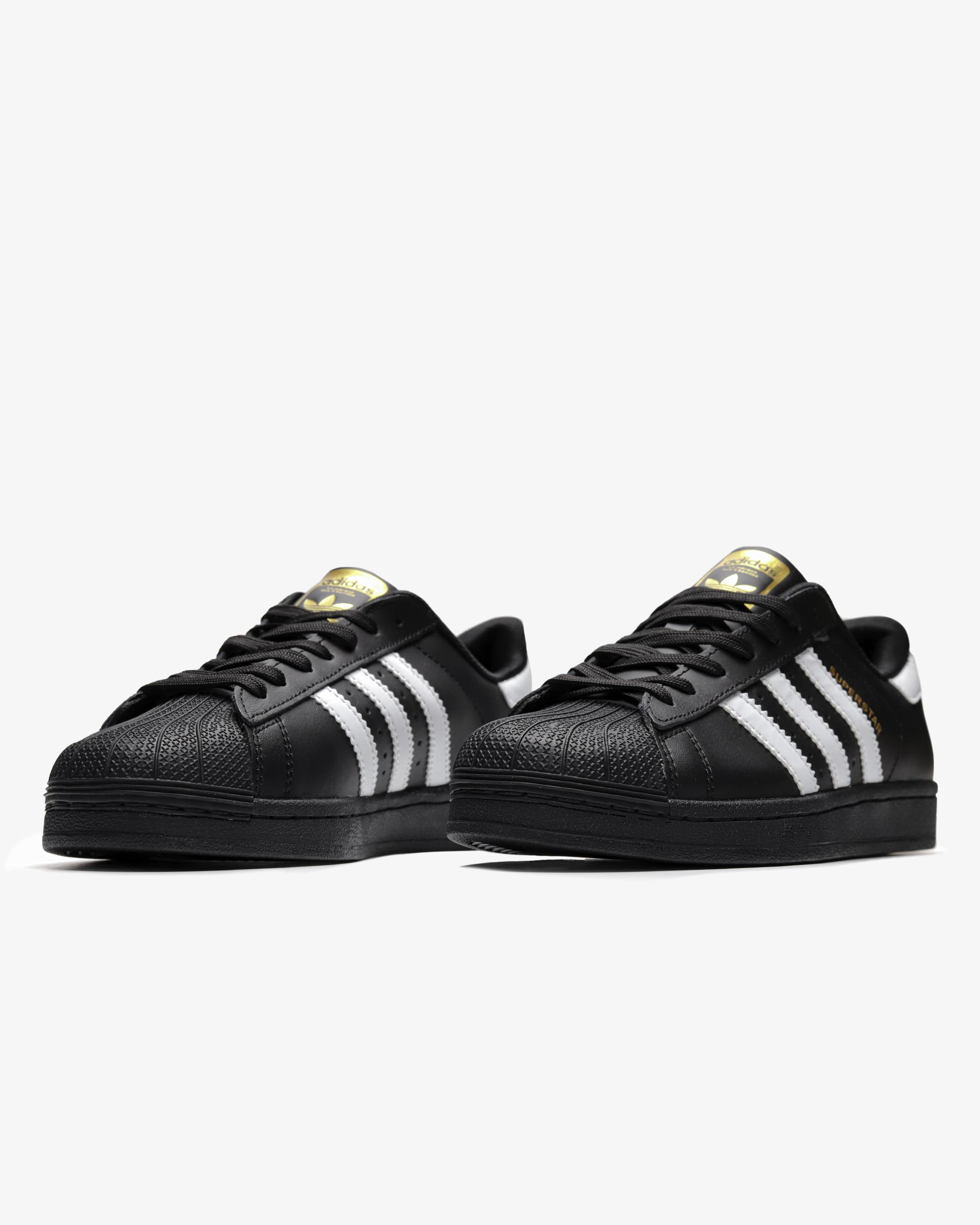 Adidas Superstar Core Black White Gold - изображение 4