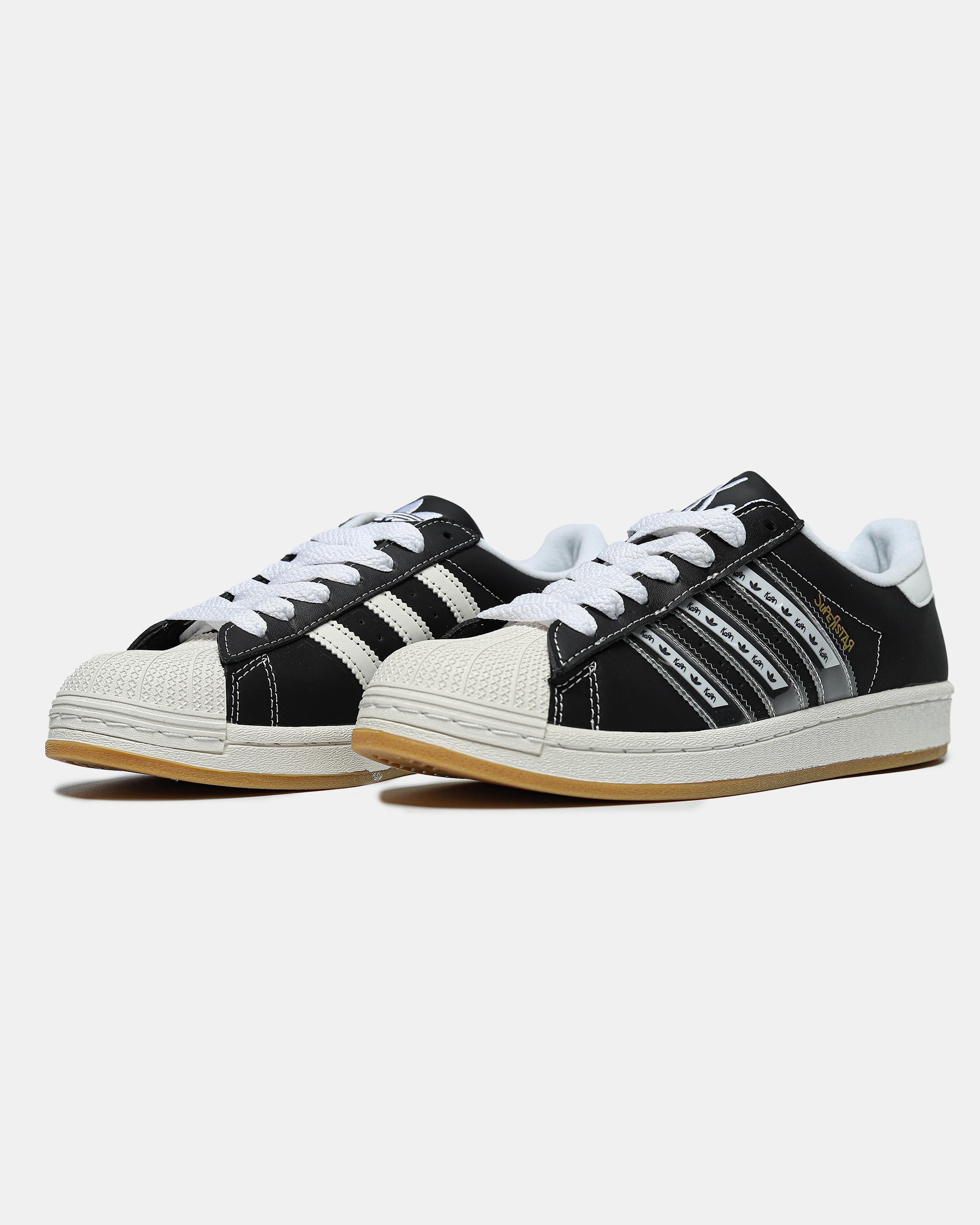 Adidas Superstar x KoЯn Black White Gum - изображение 5