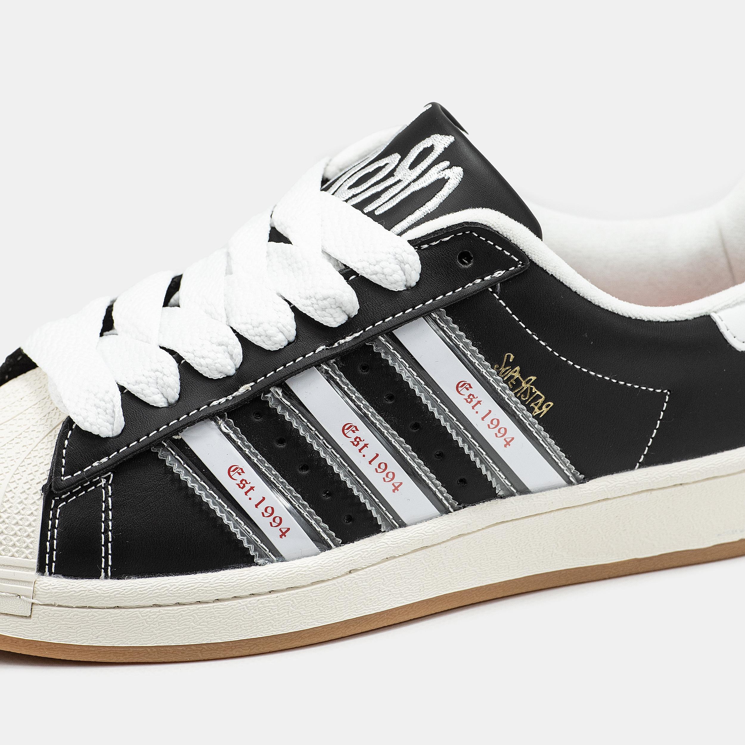 Adidas Superstar x KoЯn Black White Gum - изображение 7