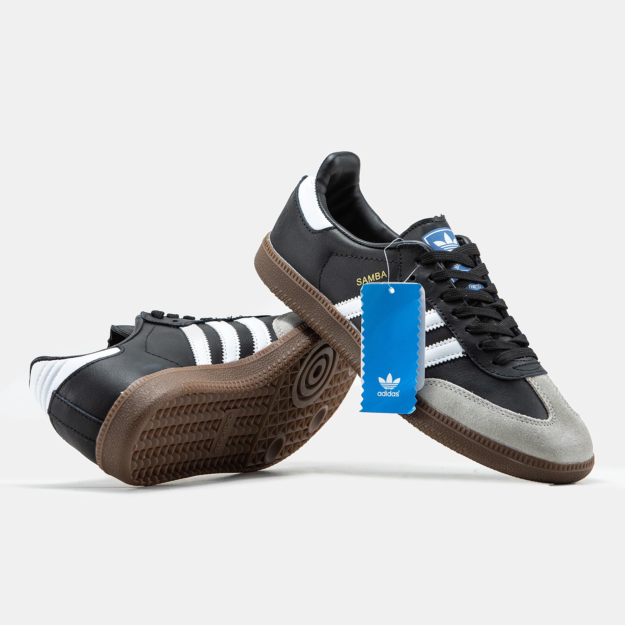 Adidas Samba Vegan Black White Gum - изображение 7