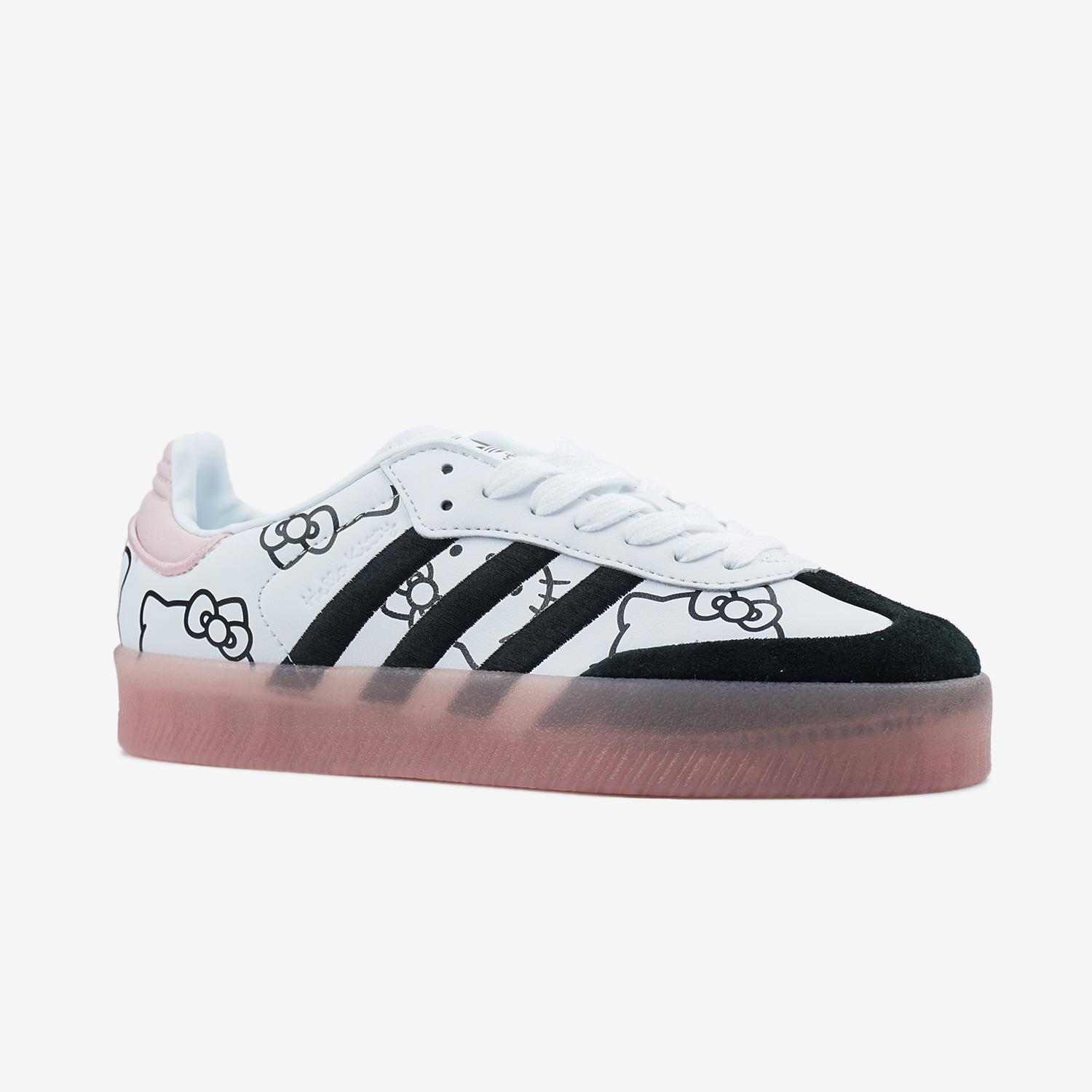 Adidas Samba XLG x Hello Kitty White Pink Black - изображение 2