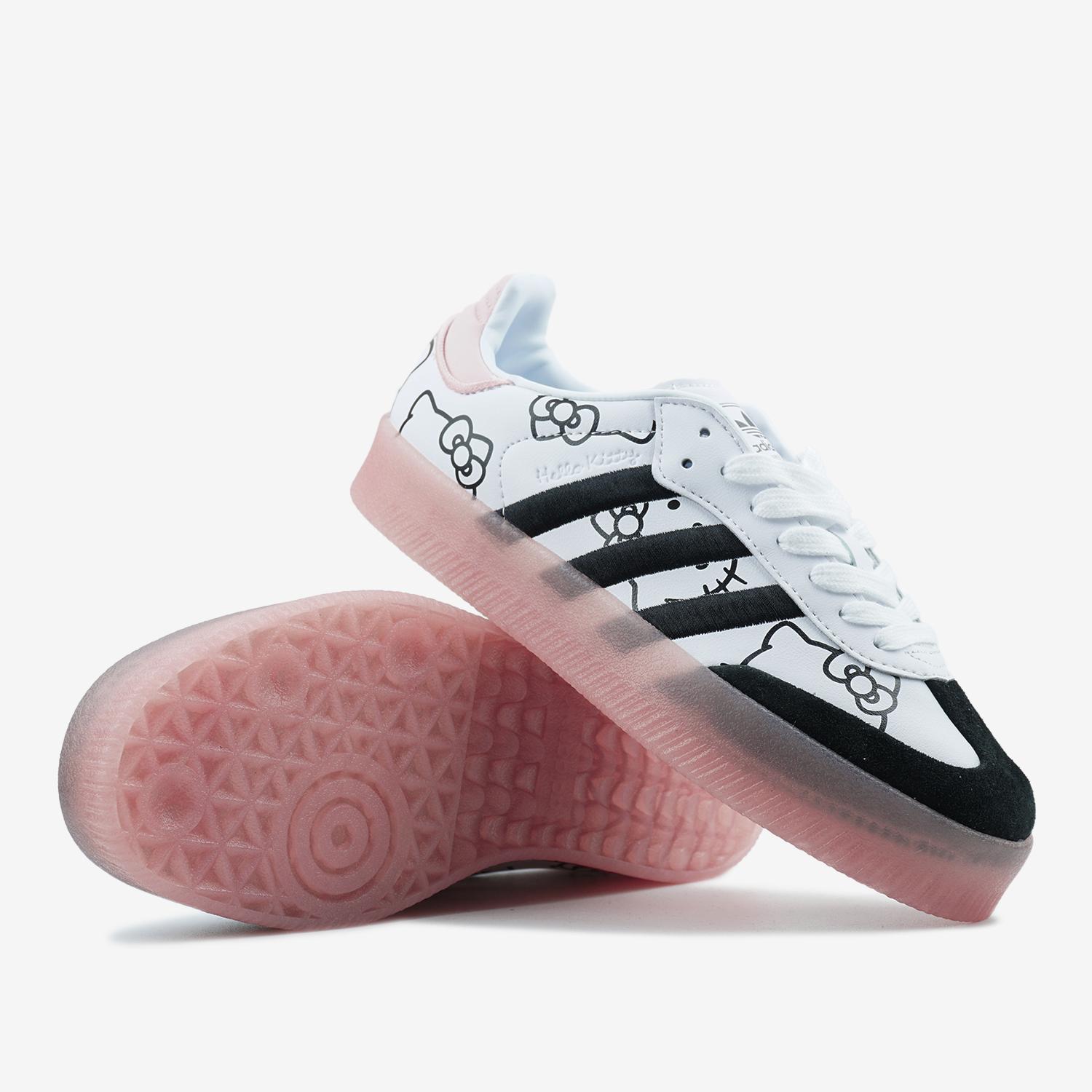 Adidas Samba XLG x Hello Kitty White Pink Black - изображение 5
