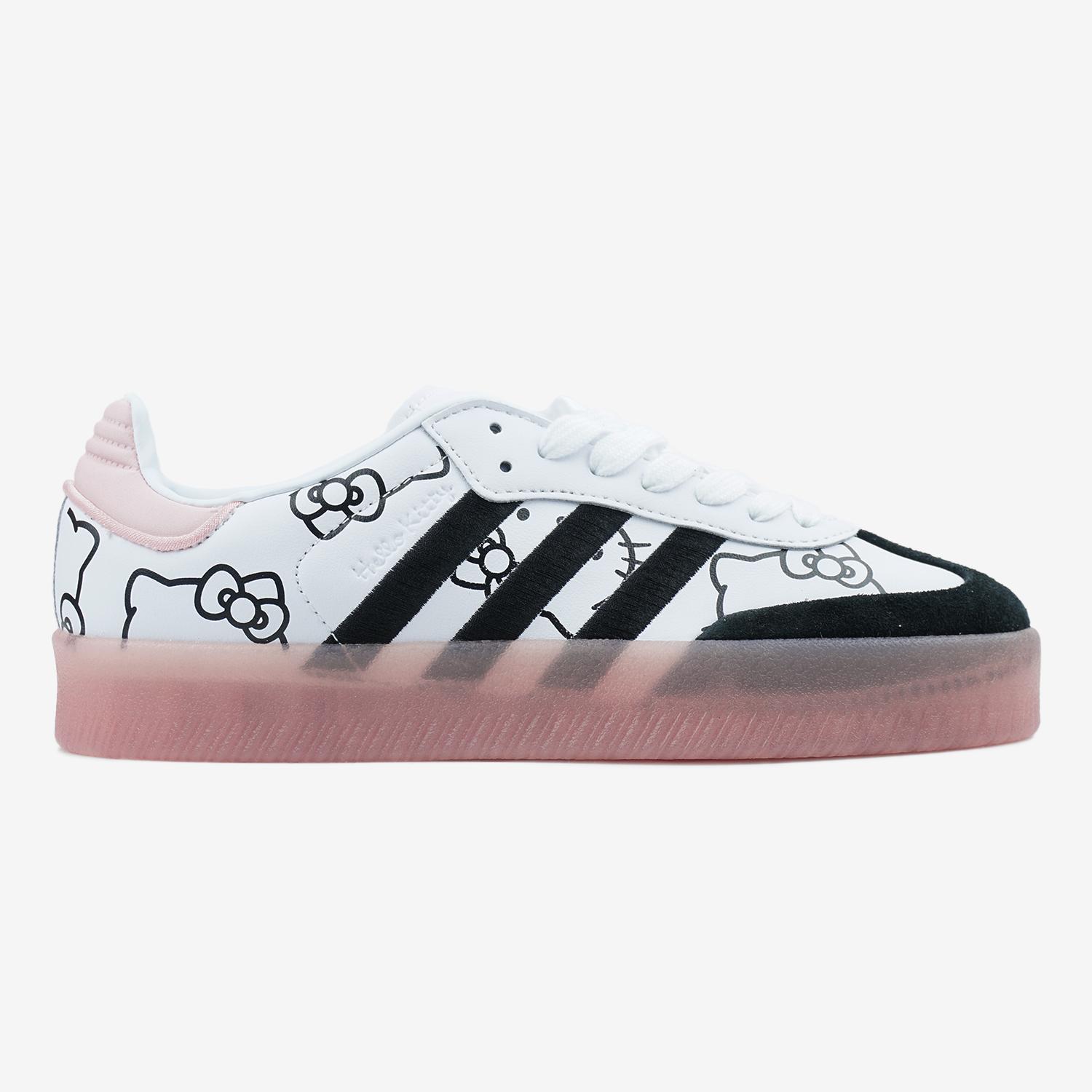 Adidas Samba XLG x Hello Kitty White Pink Black - изображение 6