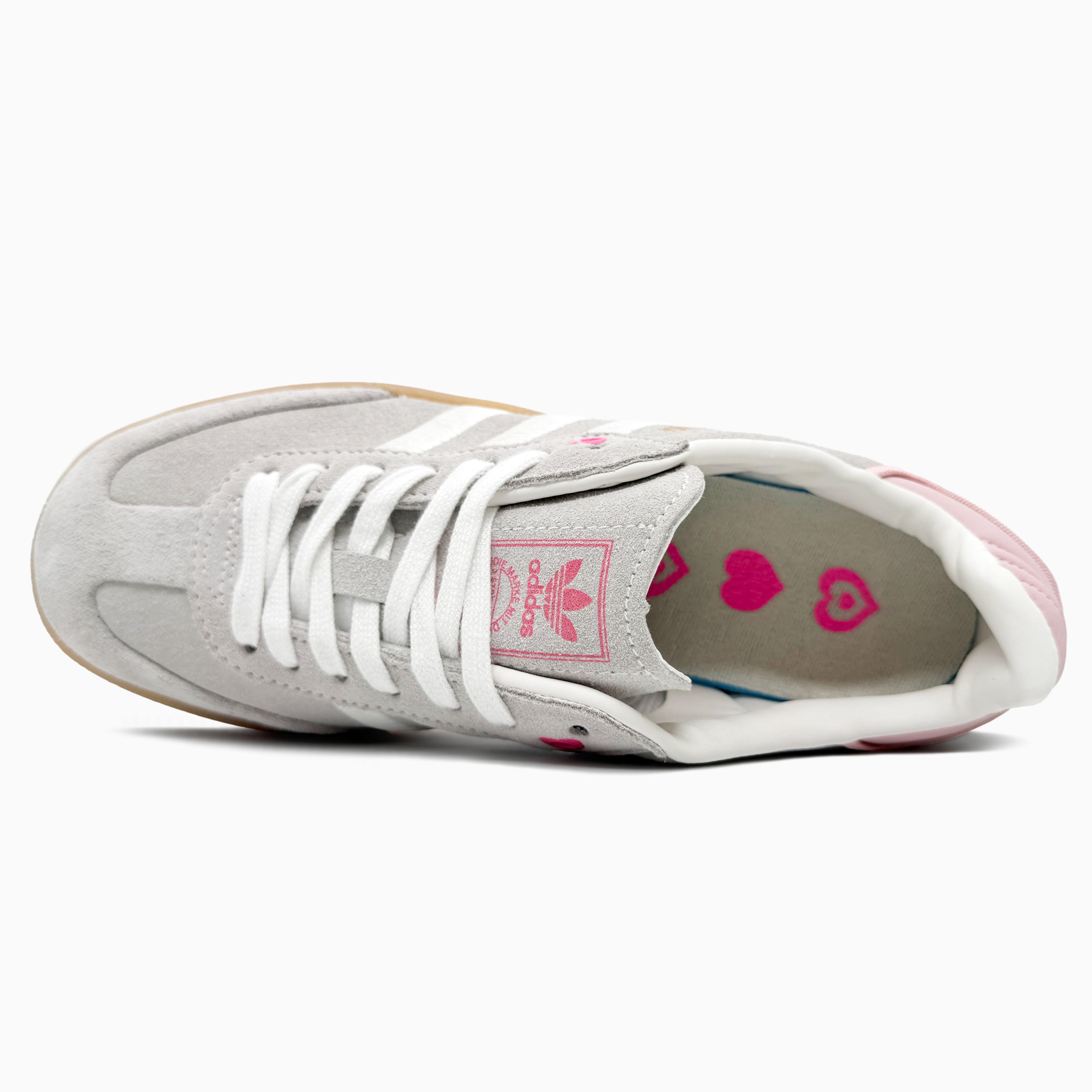 Adidas Samba XLG Grey Pink White Gum - изображение 3