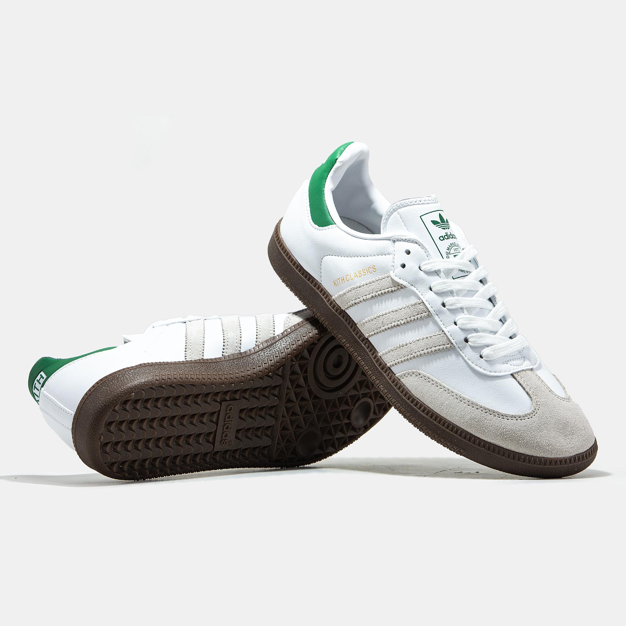 Adidas Samba x KITH White Green Gum - изображение 3