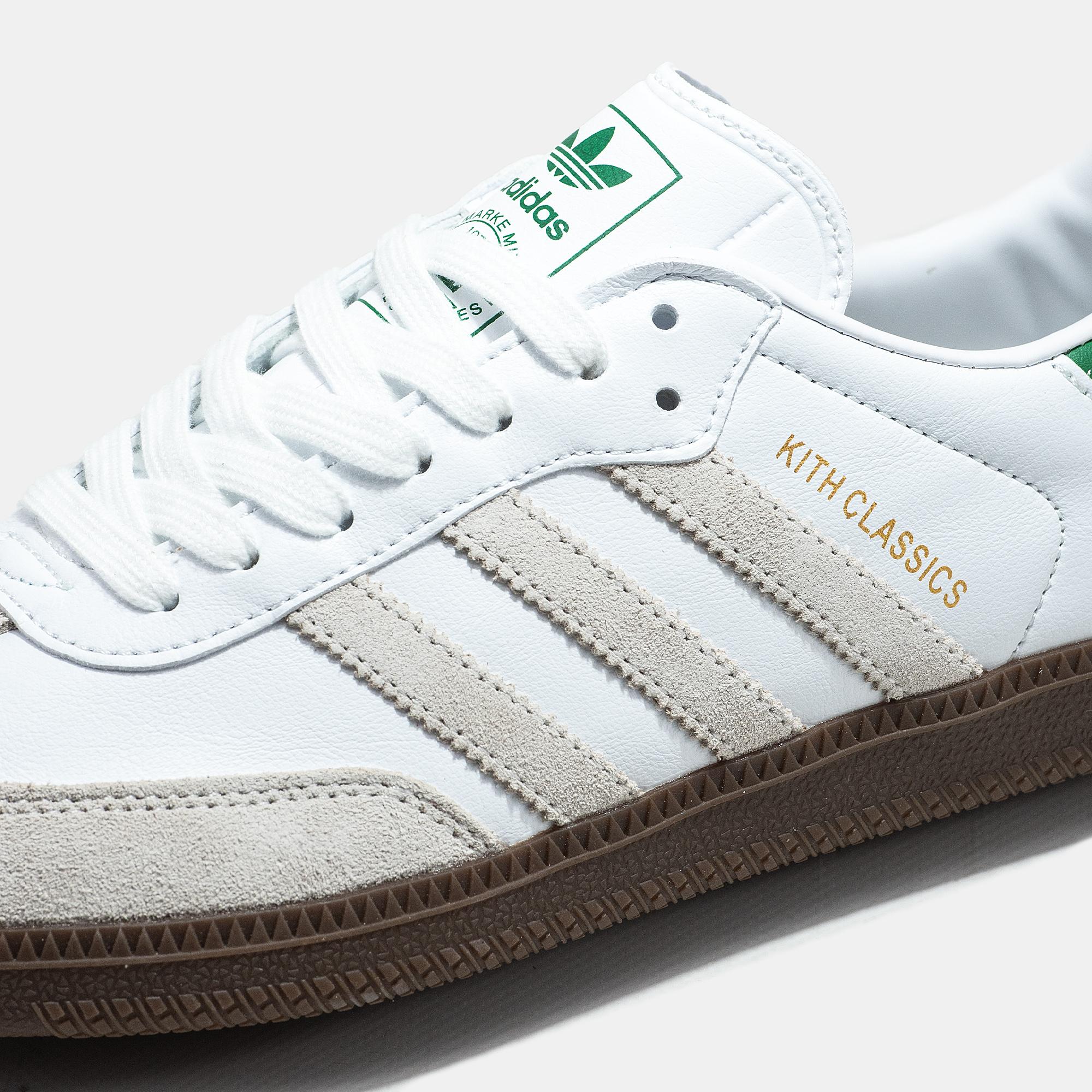 Adidas Samba x KITH White Green Gum - изображение 5