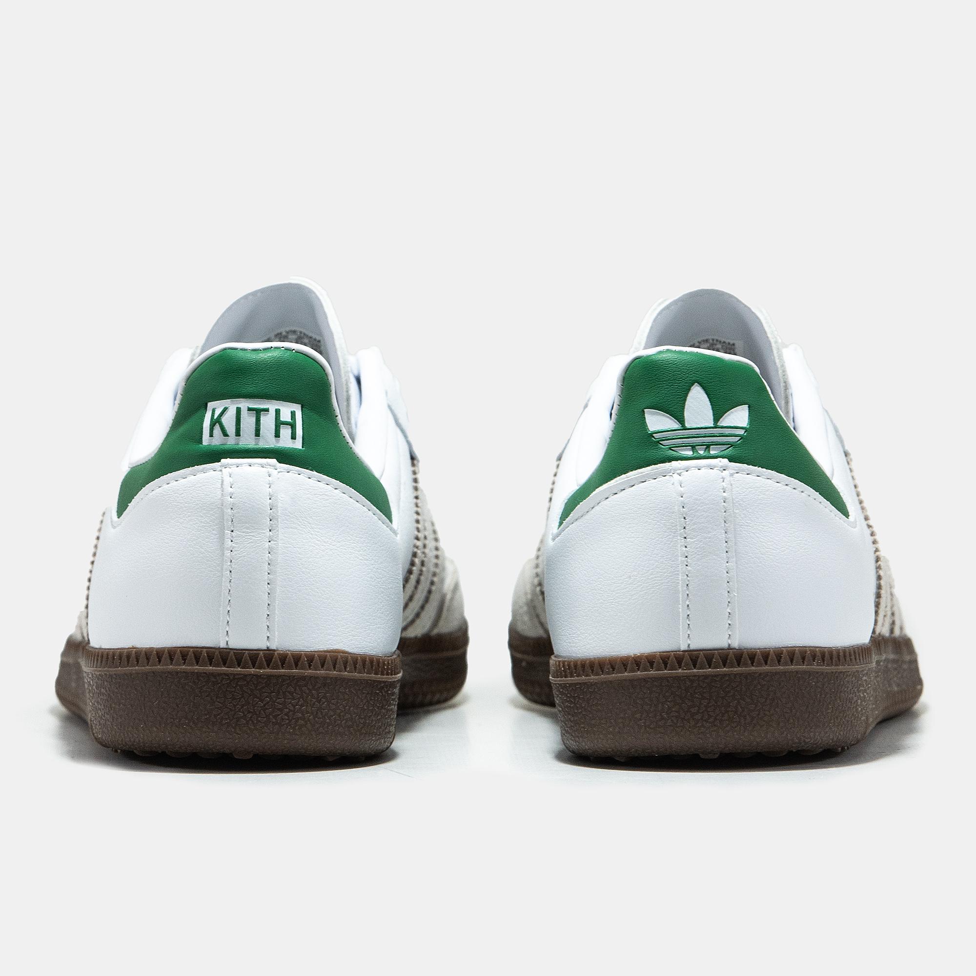 Adidas Samba x KITH White Green Gum - изображение 8