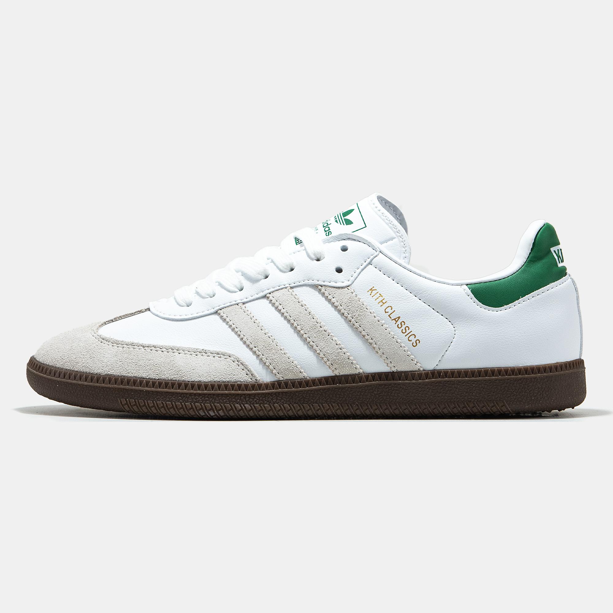 Adidas Samba x KITH White Green Gum