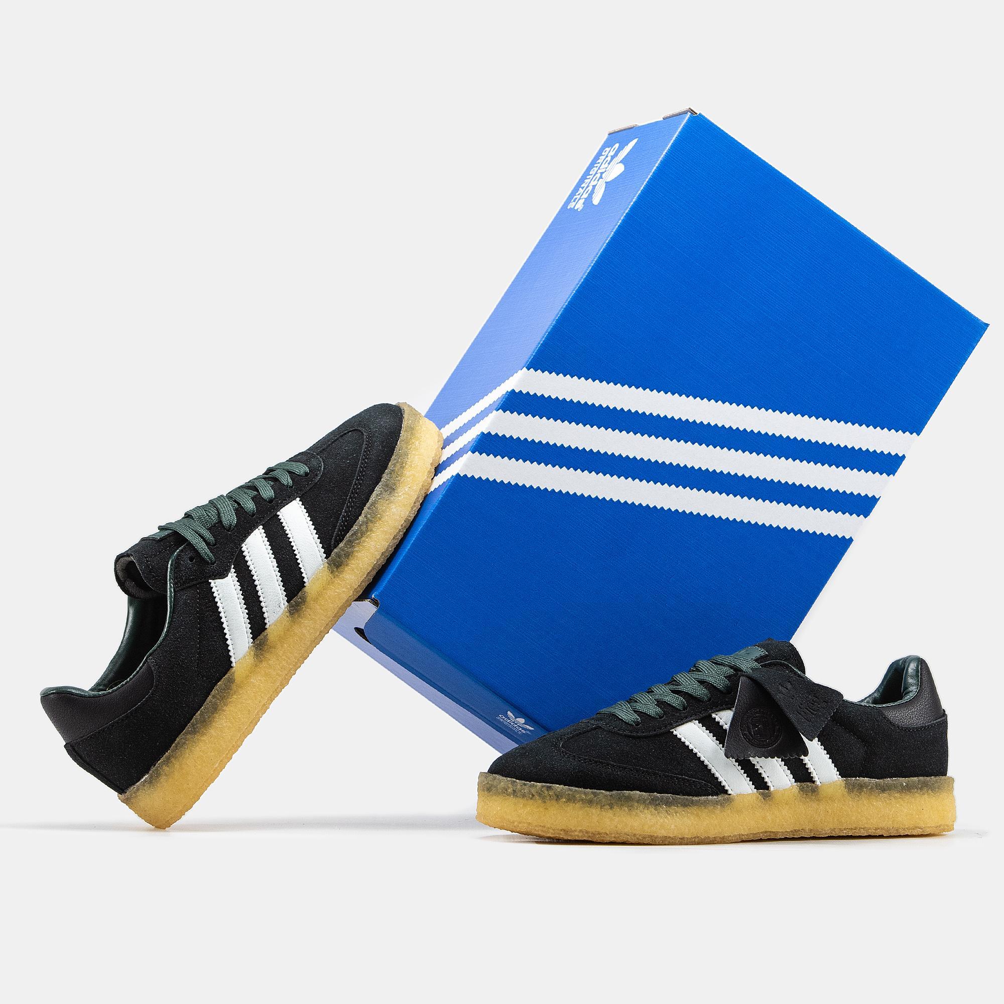 Adidas Samba x Ronnie Fieg x Clarks Black White Gum - изображение 8
