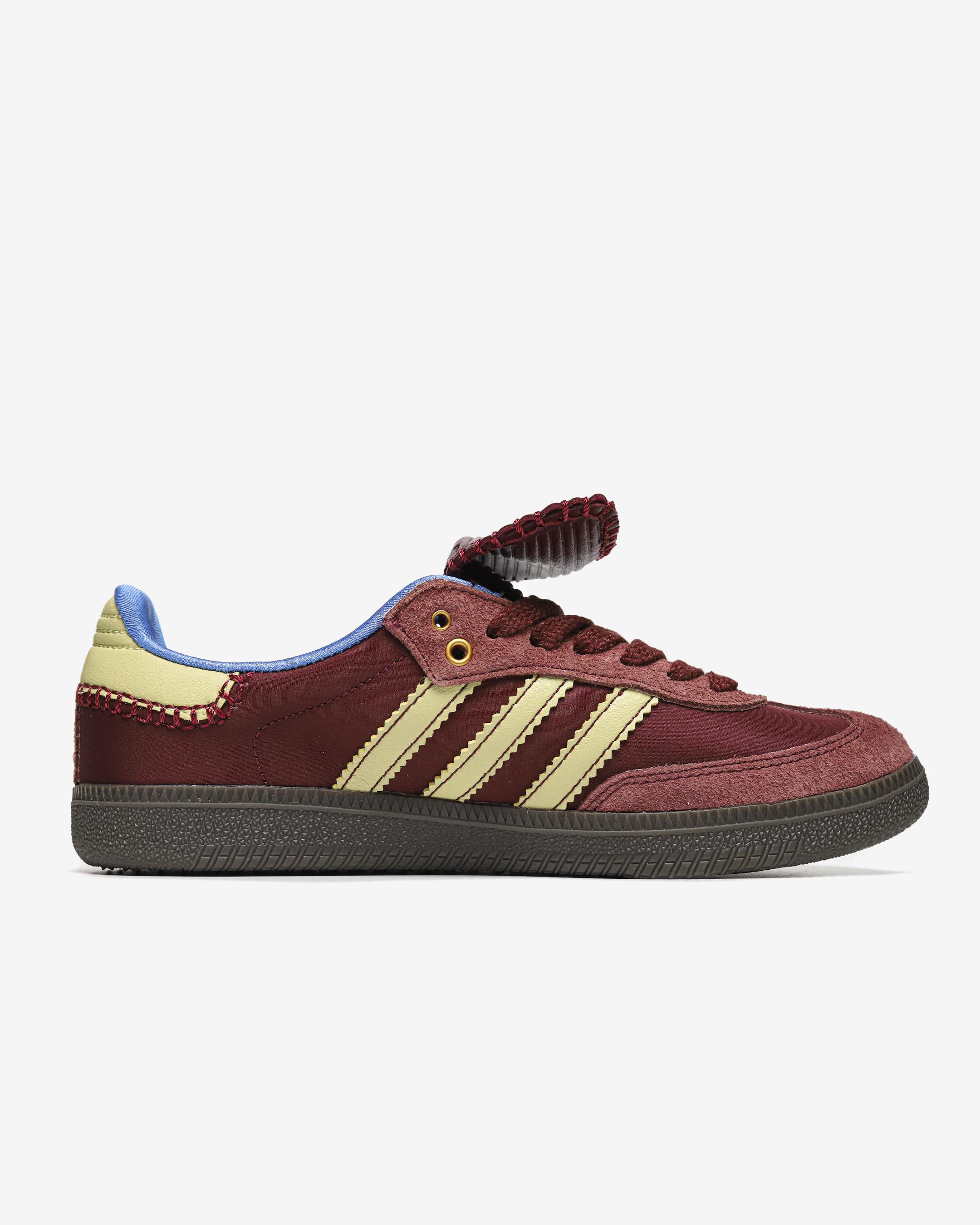 Adidas Samba x Wales Bonner Burgundy Yellow - изображение 2