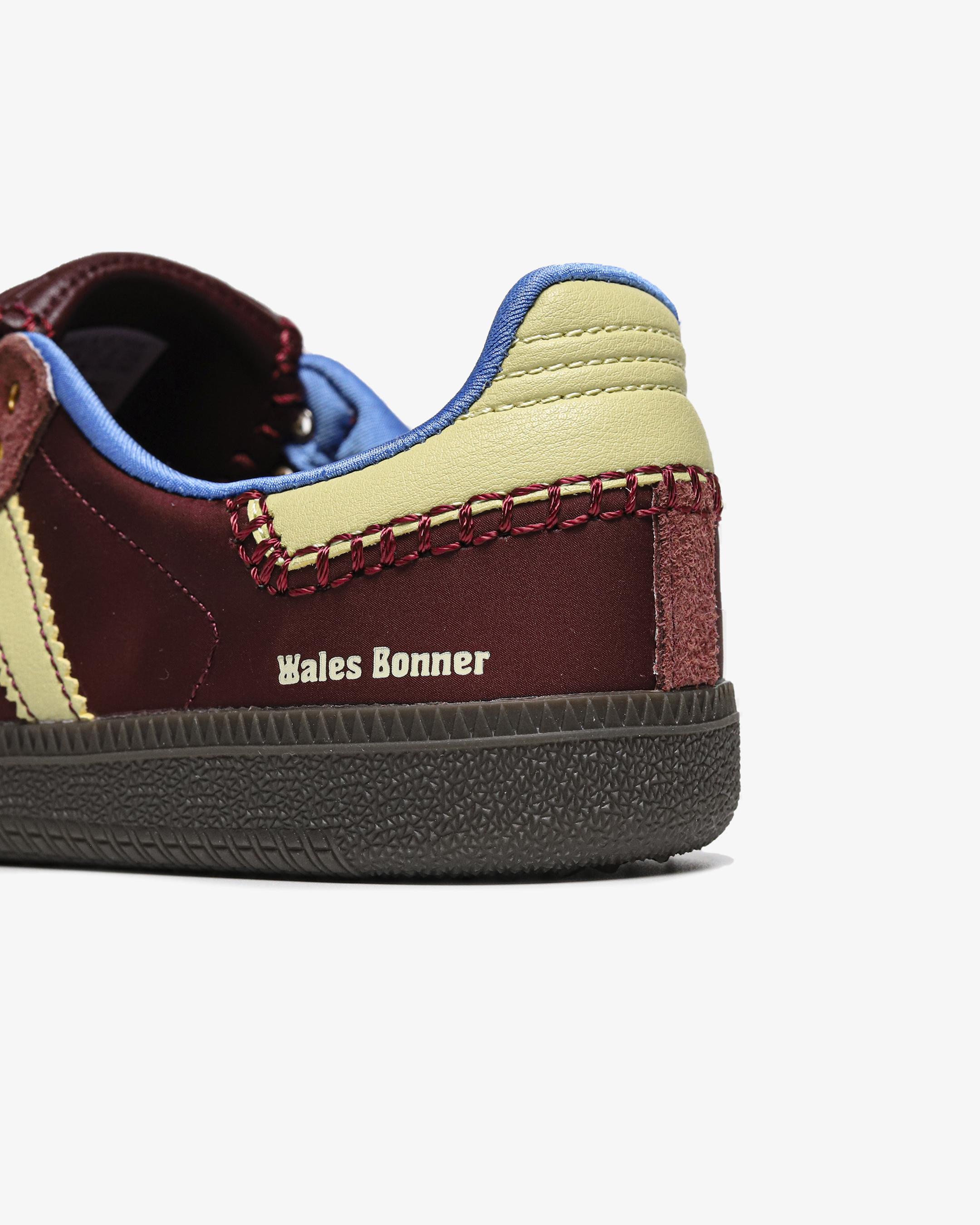 Adidas Samba x Wales Bonner Burgundy Yellow - изображение 8