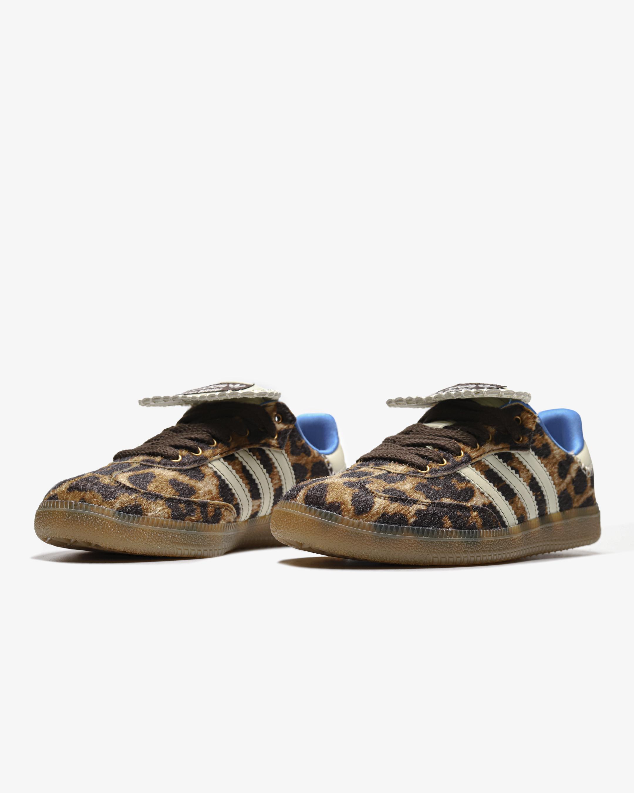 Adidas Samba x Wales Bonner Leopard Pony Hair - изображение 3