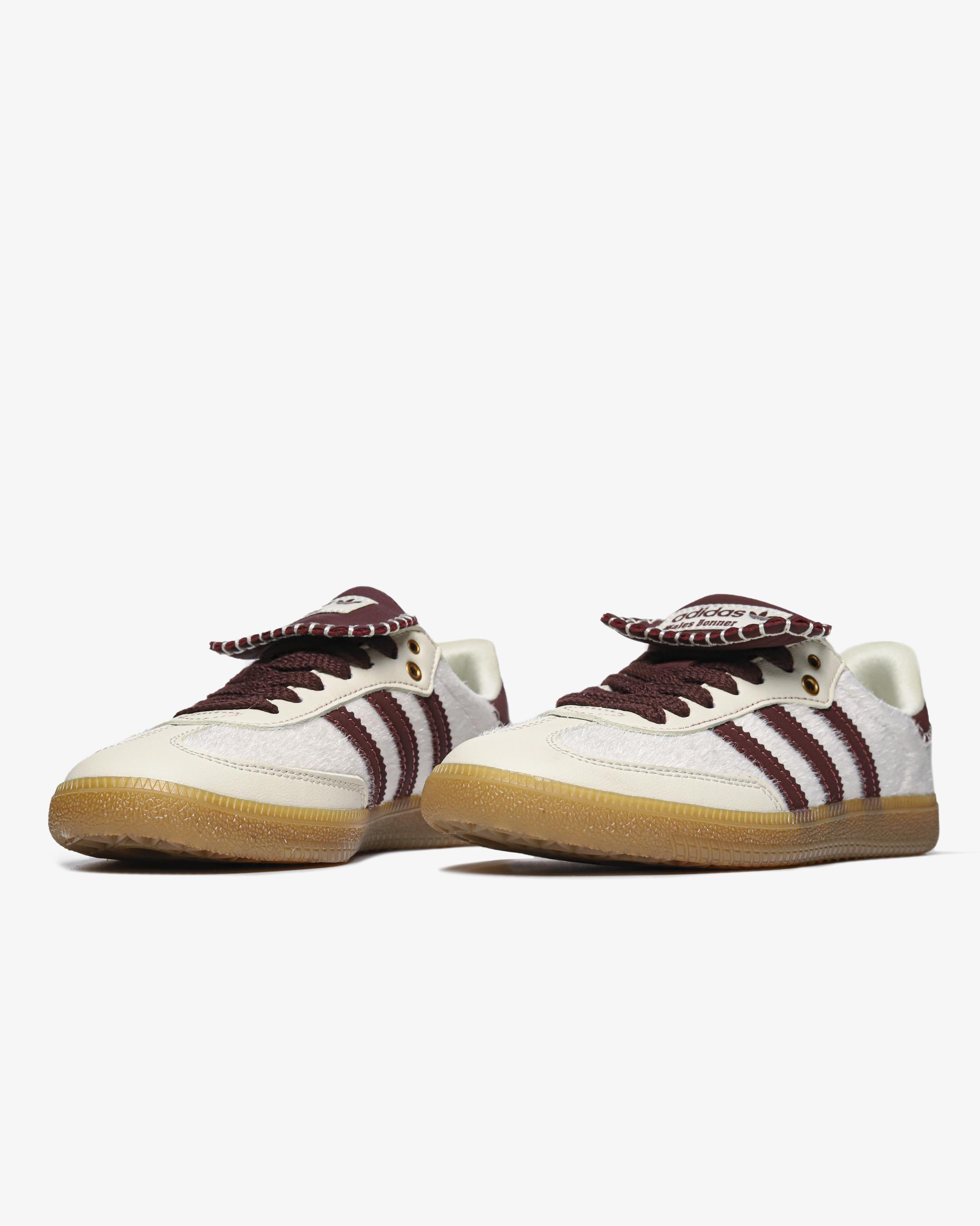 Adidas Samba x Wales Bonner Cream Maroon - изображение 4