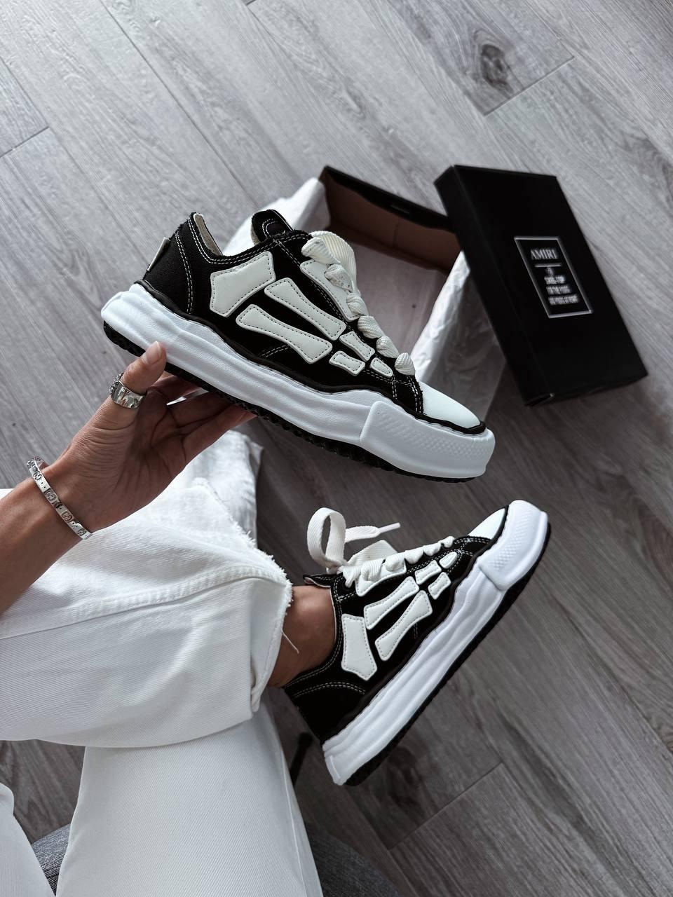 AMIRI MMY Bones x Maison Mihara Yasuhiro “Black White” - изображение 1