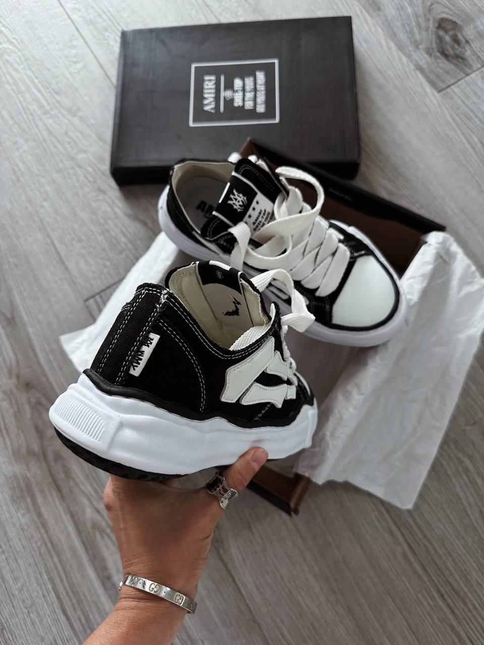 AMIRI MMY Bones x Maison Mihara Yasuhiro “Black White” - изображение 4