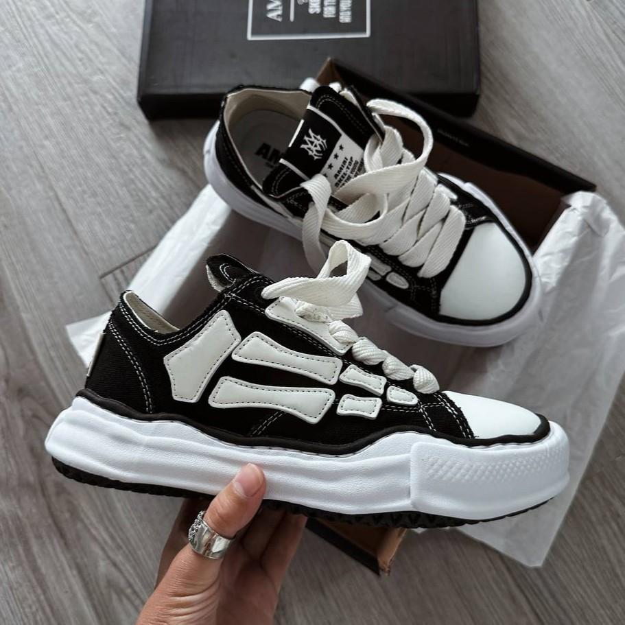 AMIRI MMY Bones x Maison Mihara Yasuhiro “Black White”