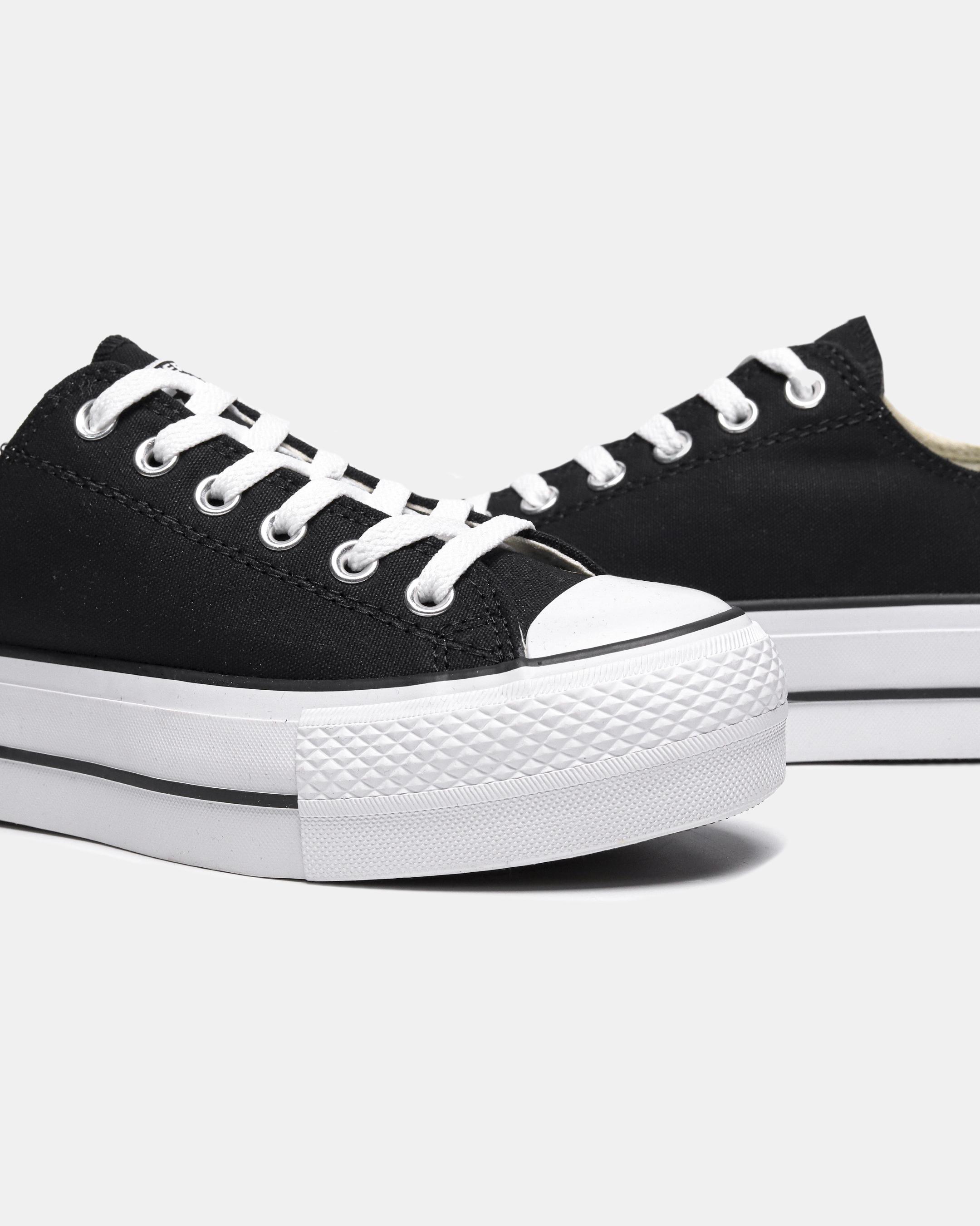 Converse Chuck Taylor All Star Lift Ox Black White - изображение 4