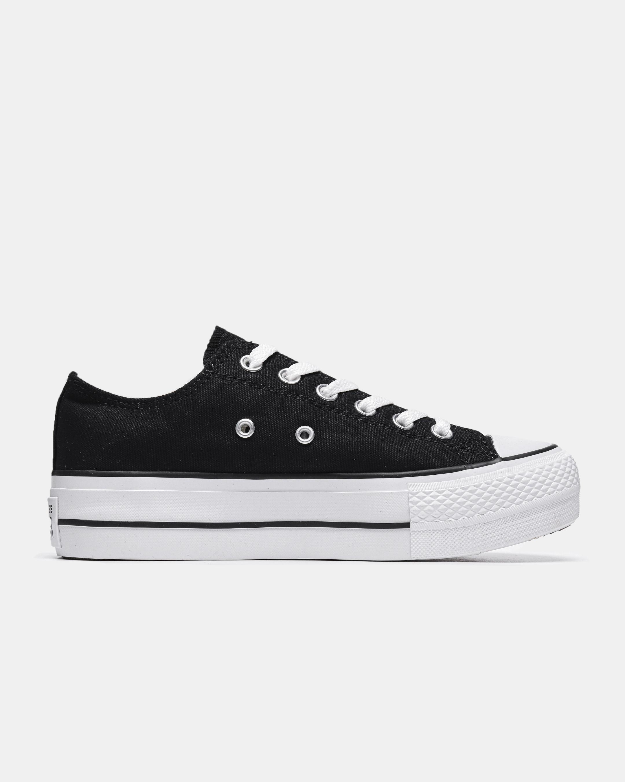 Converse Chuck Taylor All Star Lift Ox Black White - изображение 6