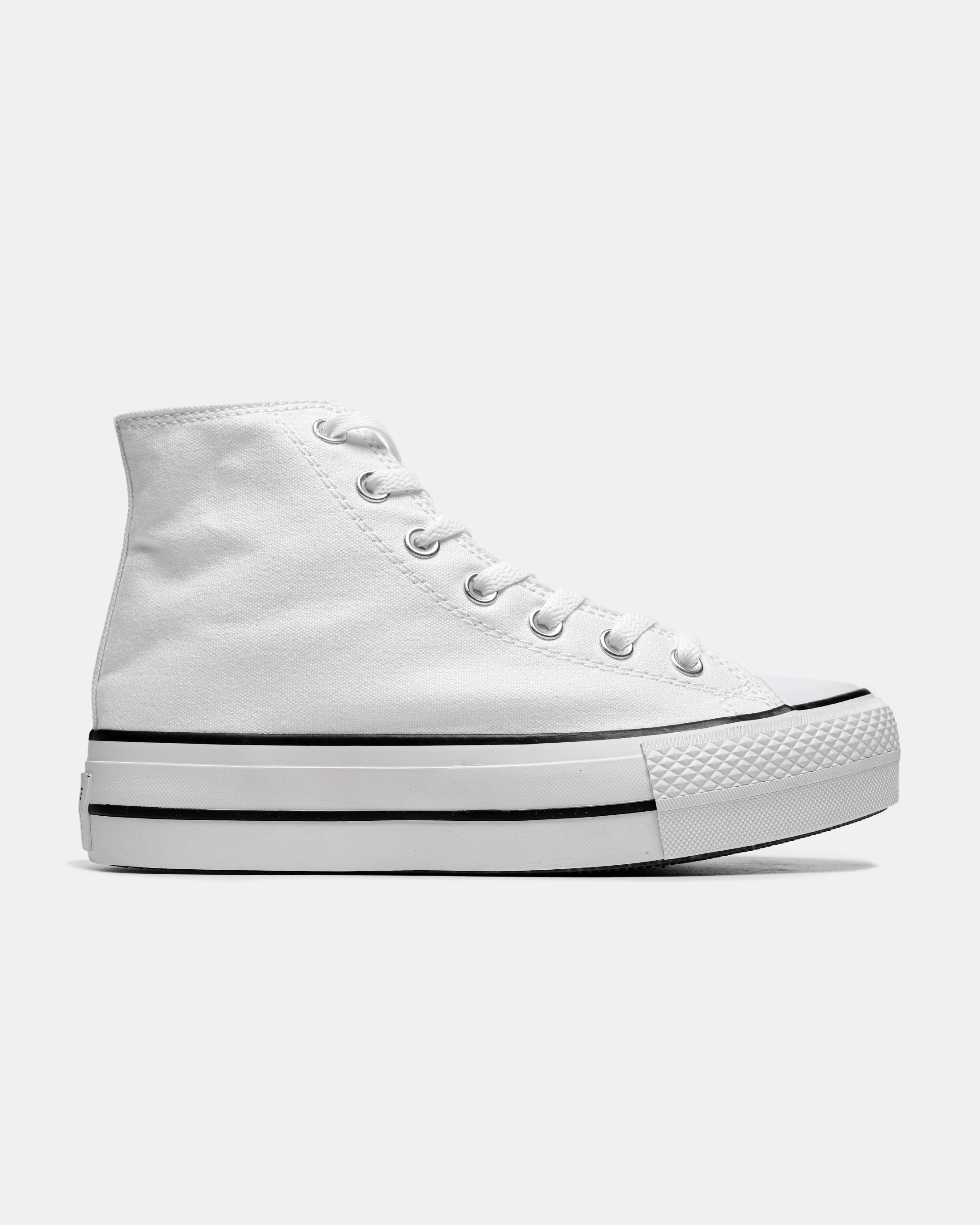 Converse Chuck Taylor All Star Lift High White Black - изображение 3