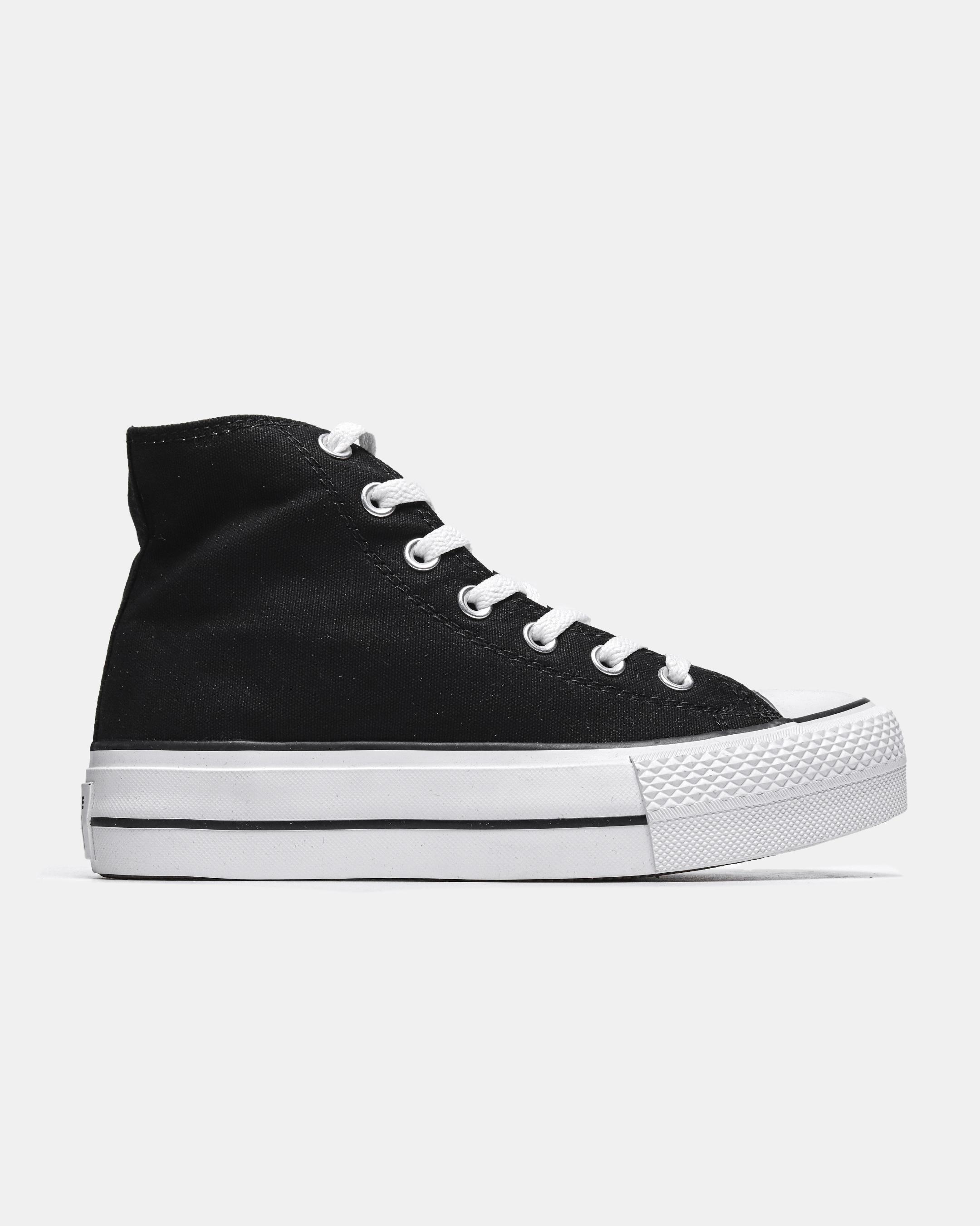 Converse Chuck Taylor All Star Lift High Black White - изображение 3