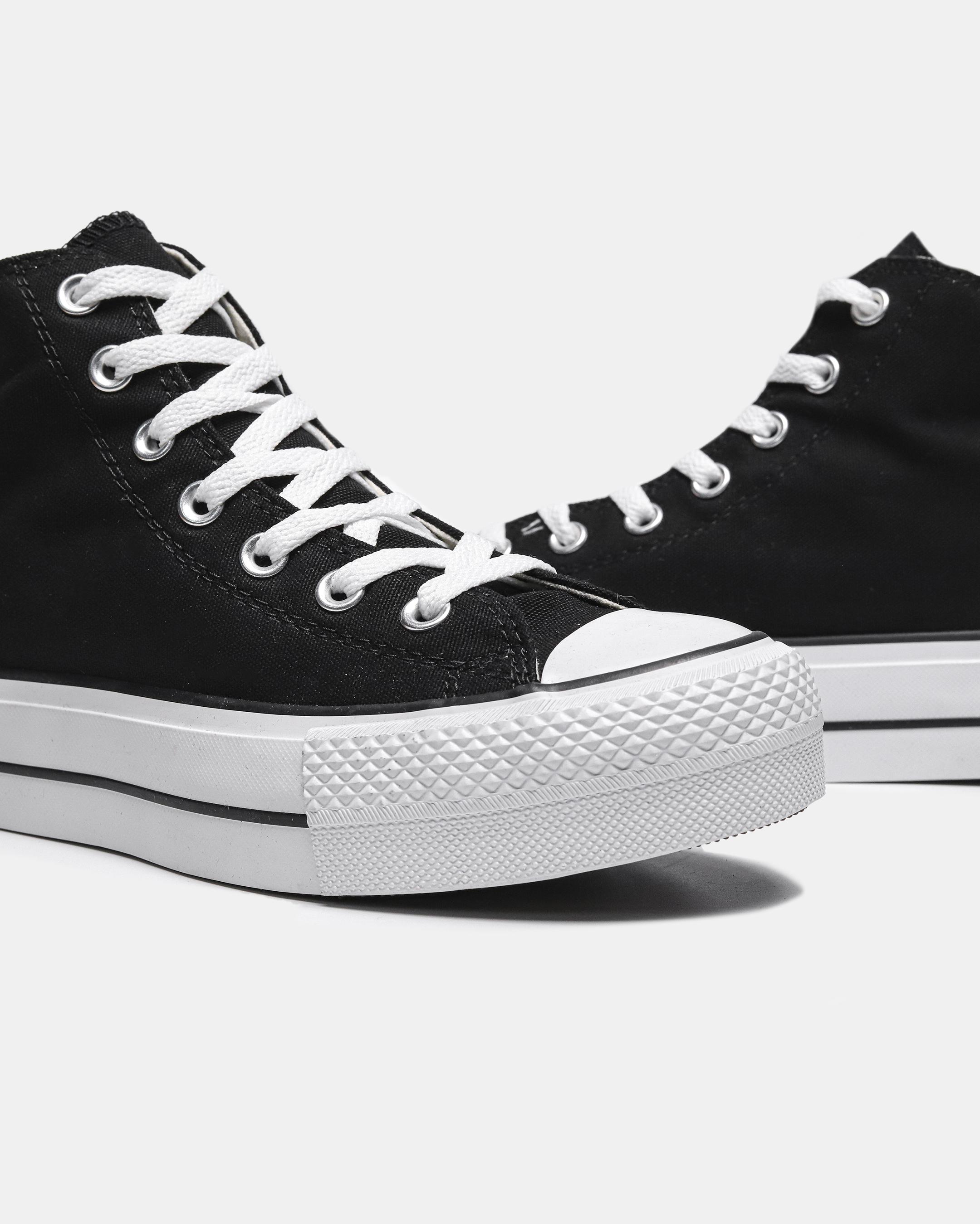 Converse Chuck Taylor All Star Lift High Black White - изображение 7