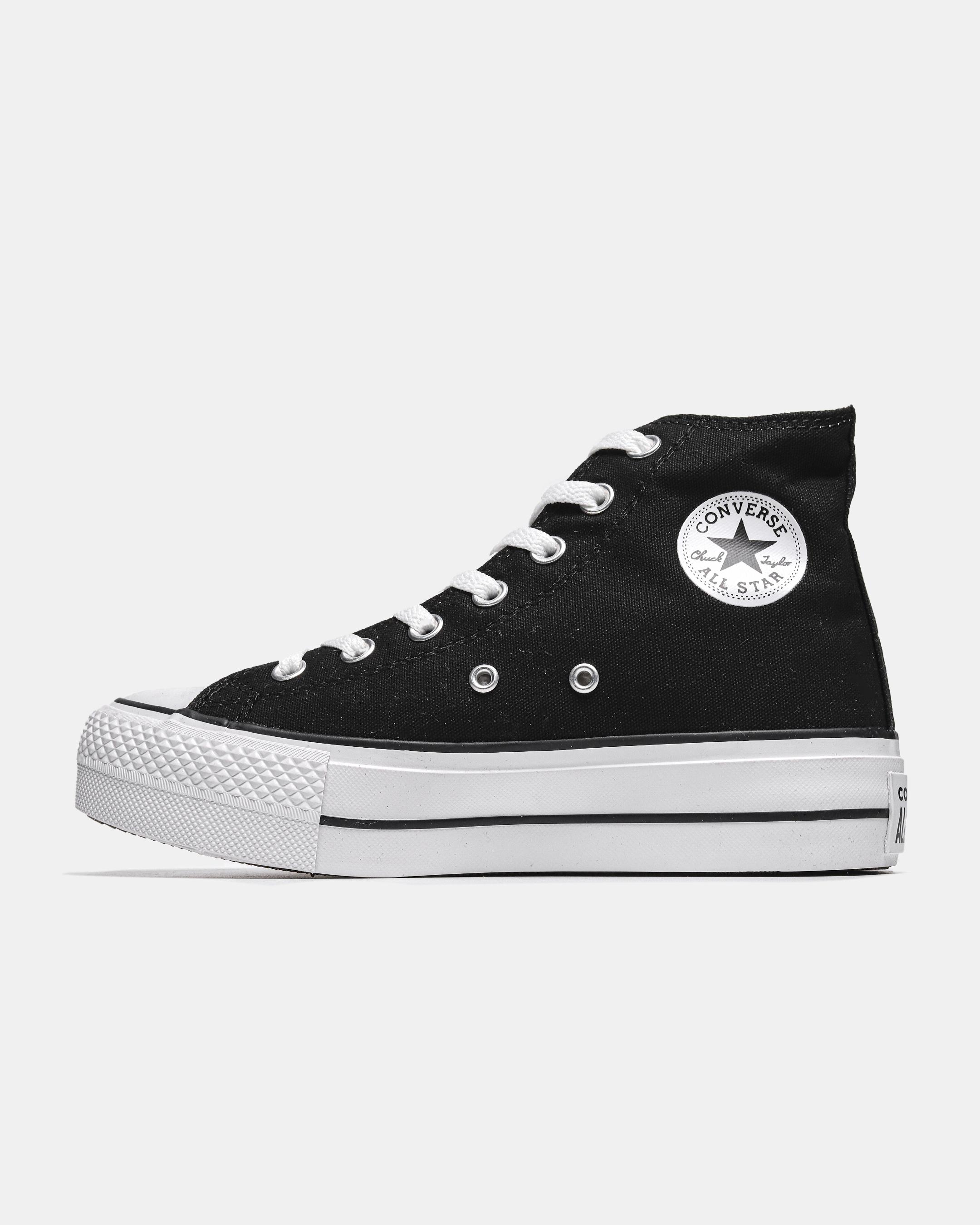 Converse Chuck Taylor All Star Lift High Black White
