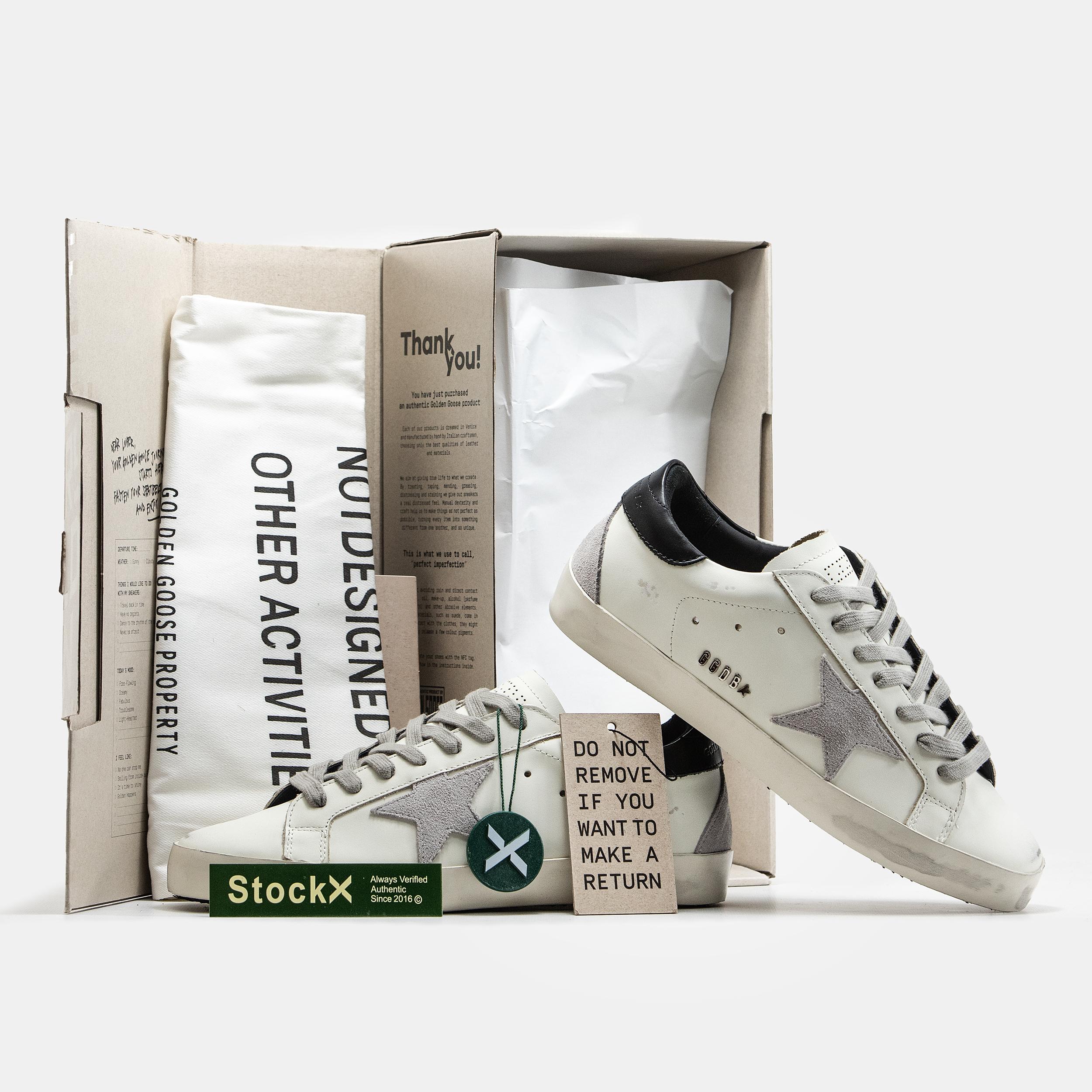 Golden Goose Superstar White Grey Black - изображение 7