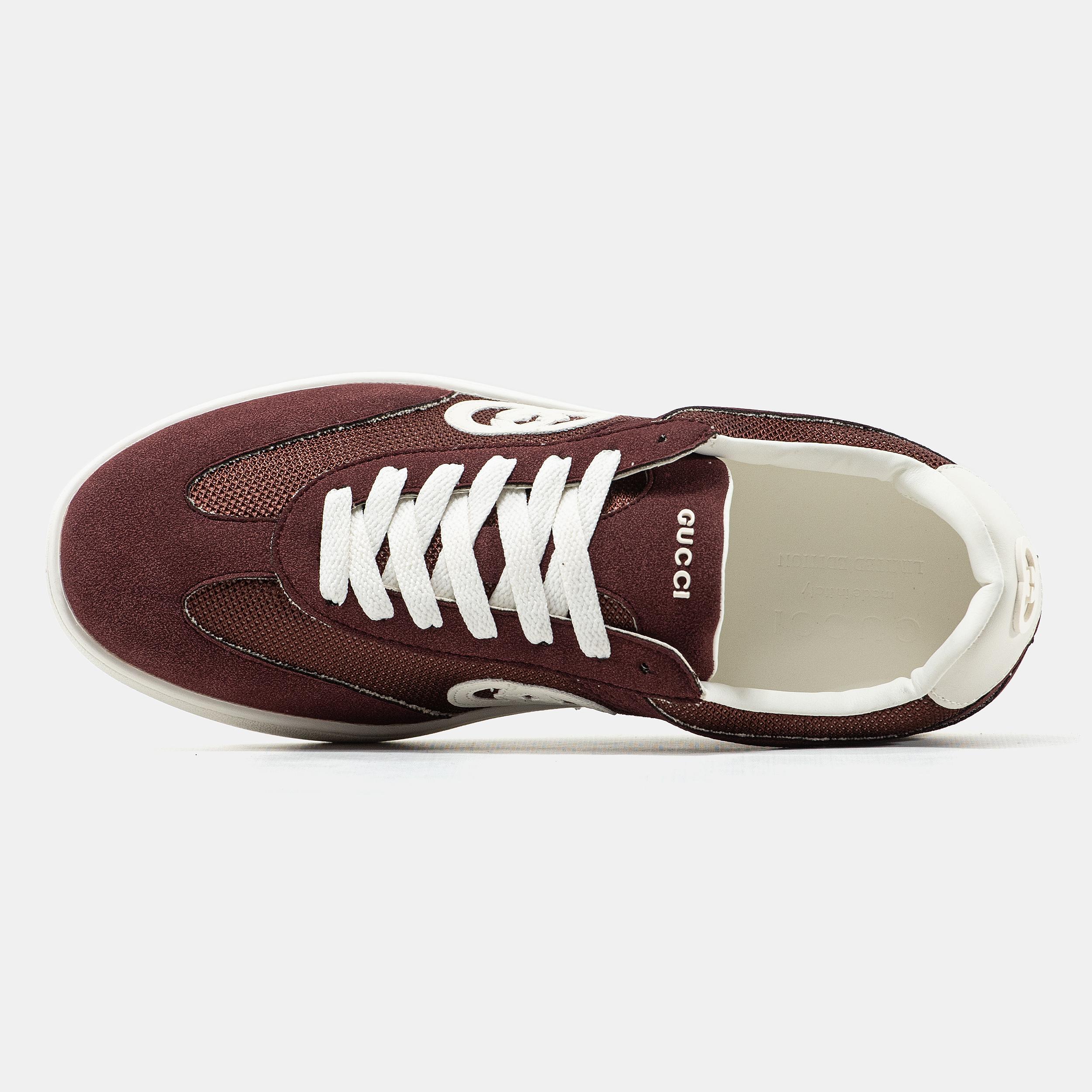 Gucci Screener GG Burgundy White - изображение 2