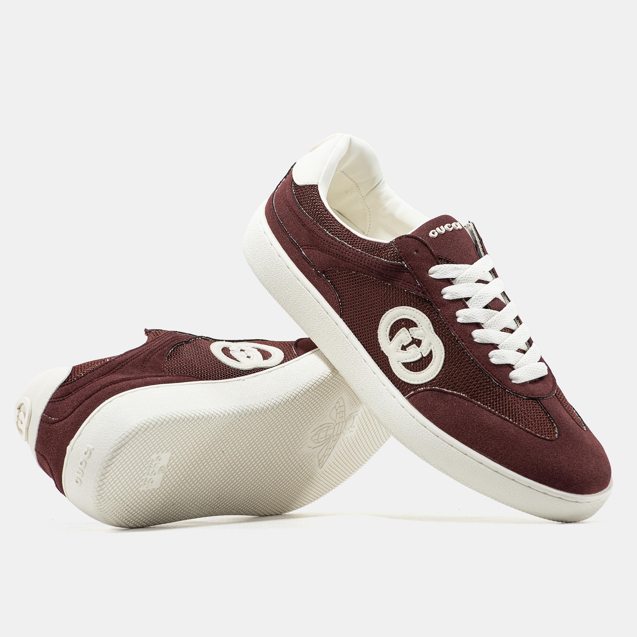 Gucci Screener GG Burgundy White - изображение 6