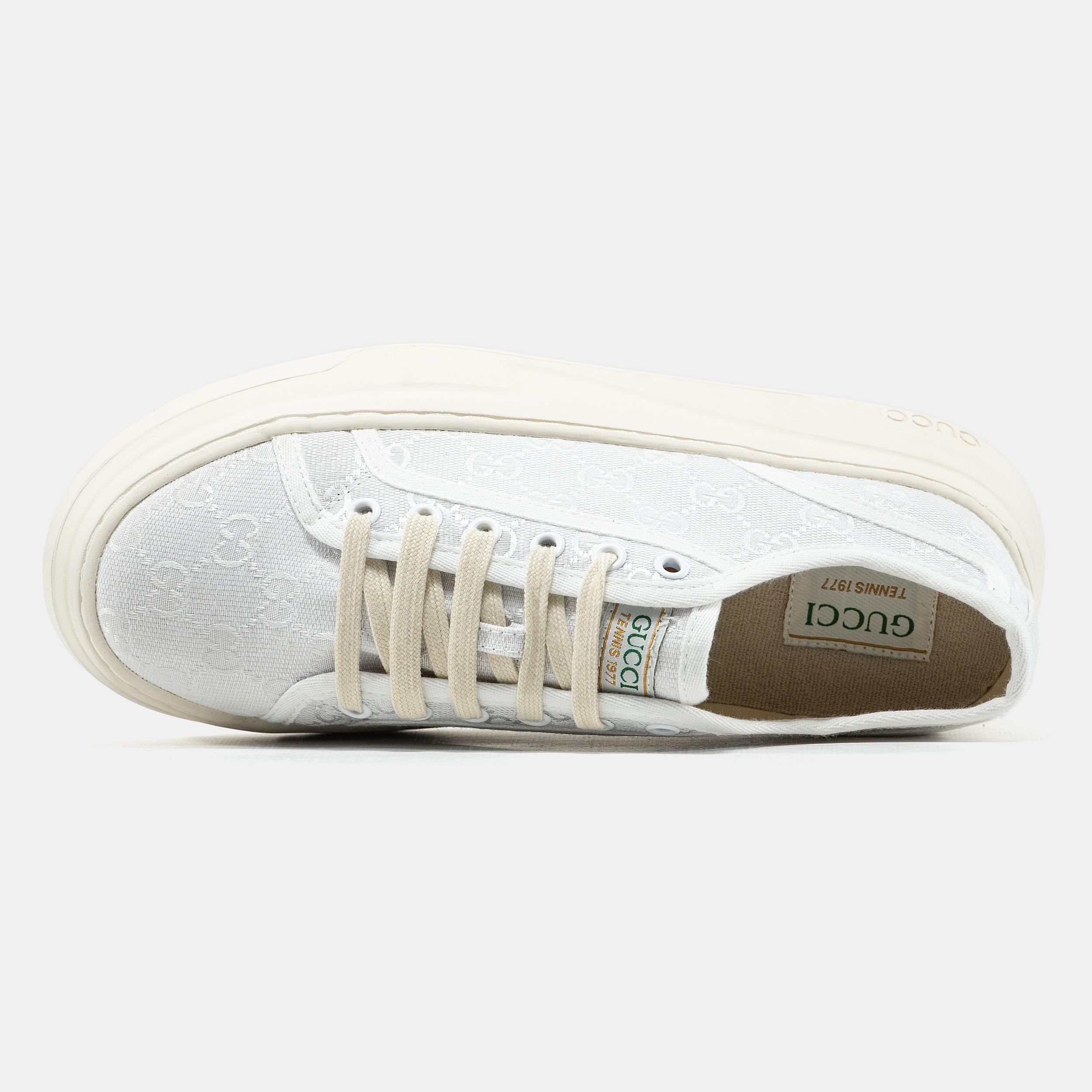 Gucci Tennis 1977 GG Monogram White - изображение 3