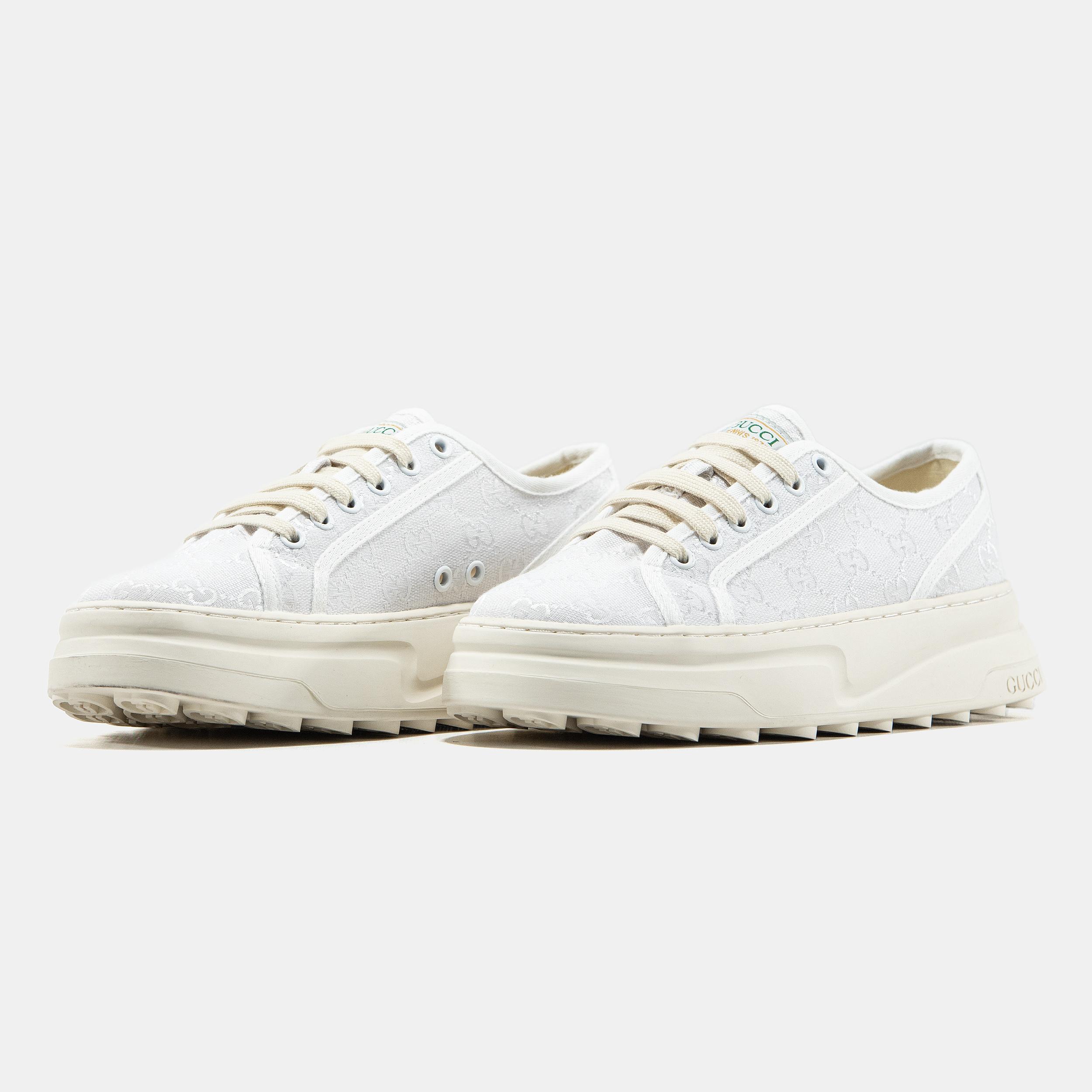 Gucci Tennis 1977 GG Monogram White - изображение 6