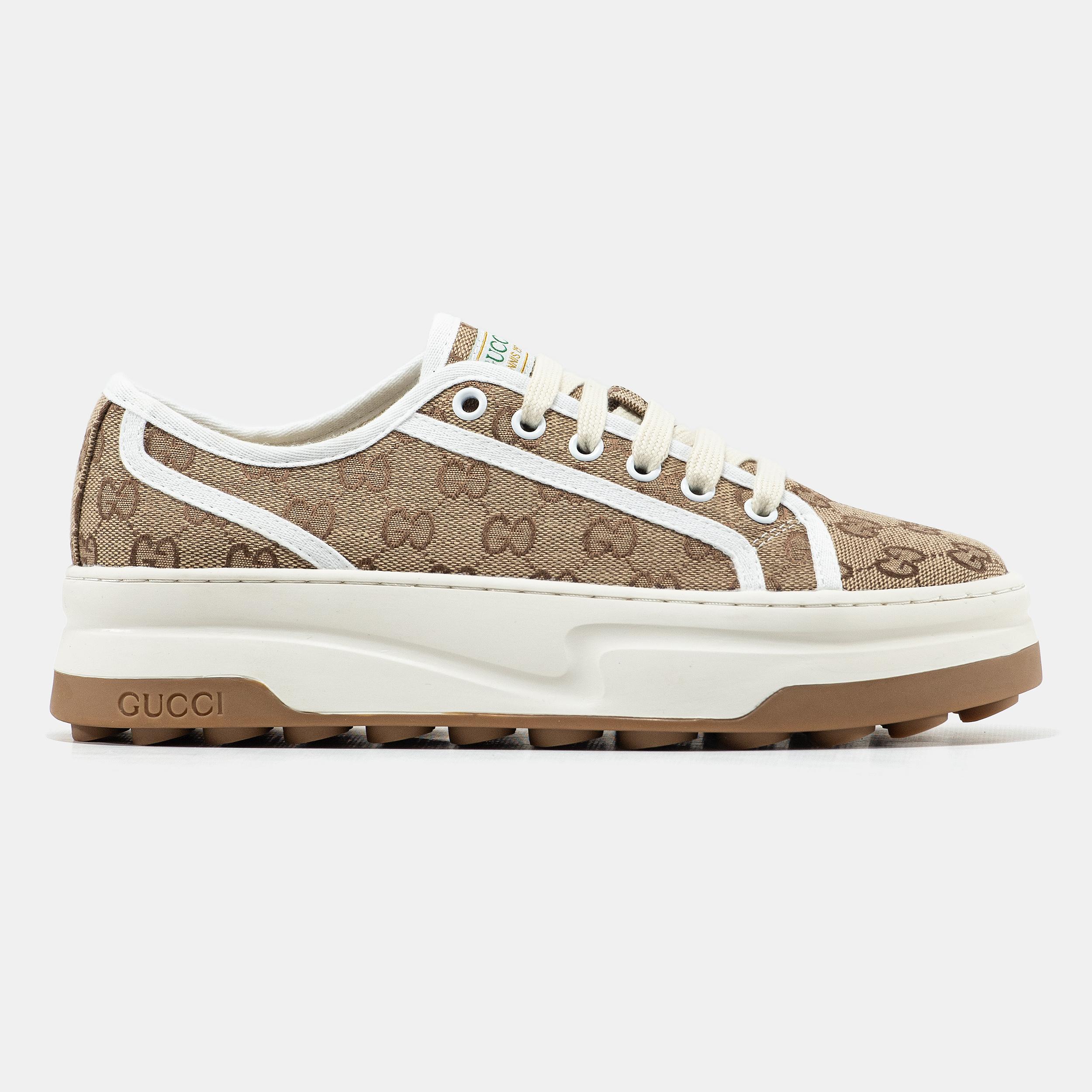 Gucci Tennis 1977 GG Monogram Beige - изображение 4