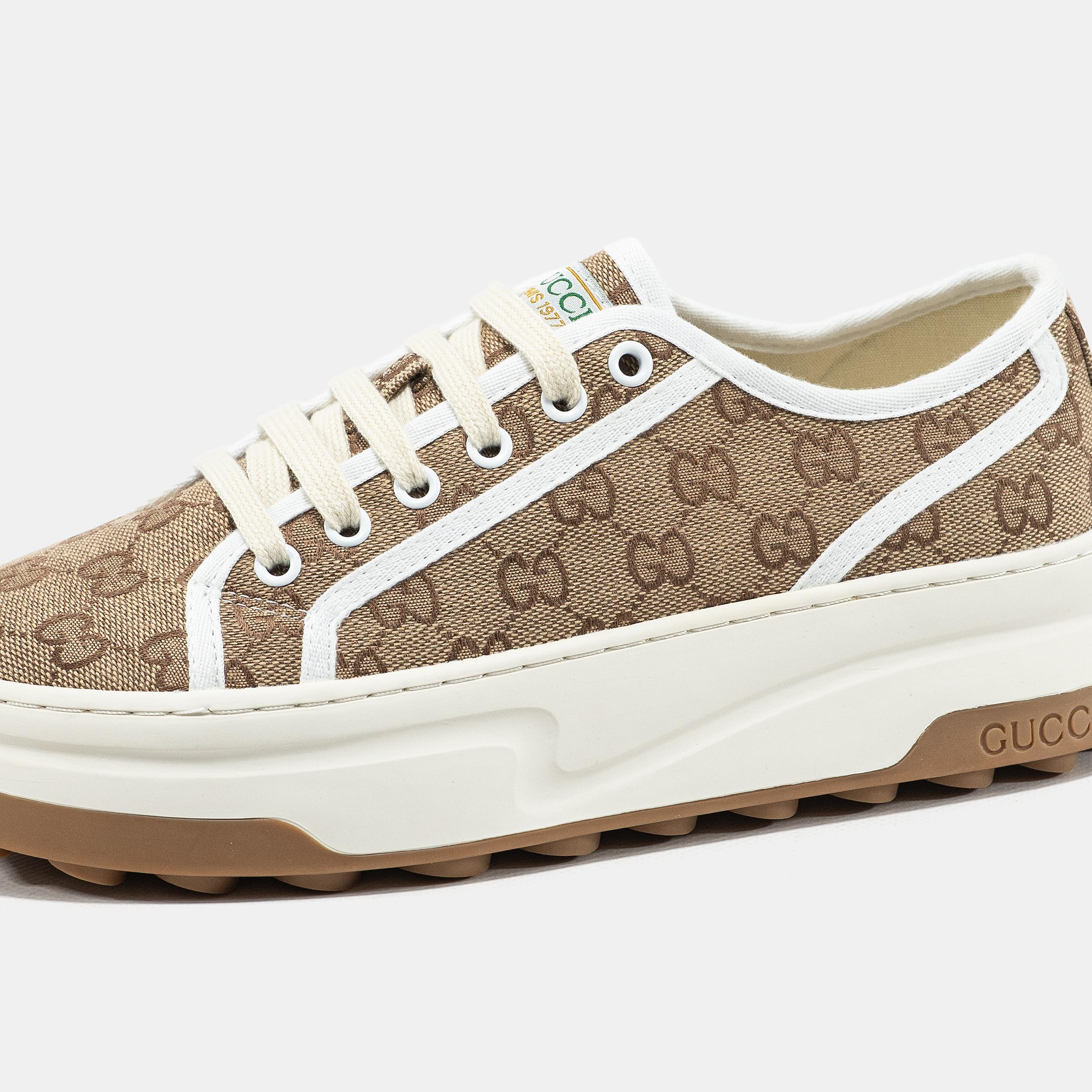 Gucci Tennis 1977 GG Monogram Beige - изображение 8