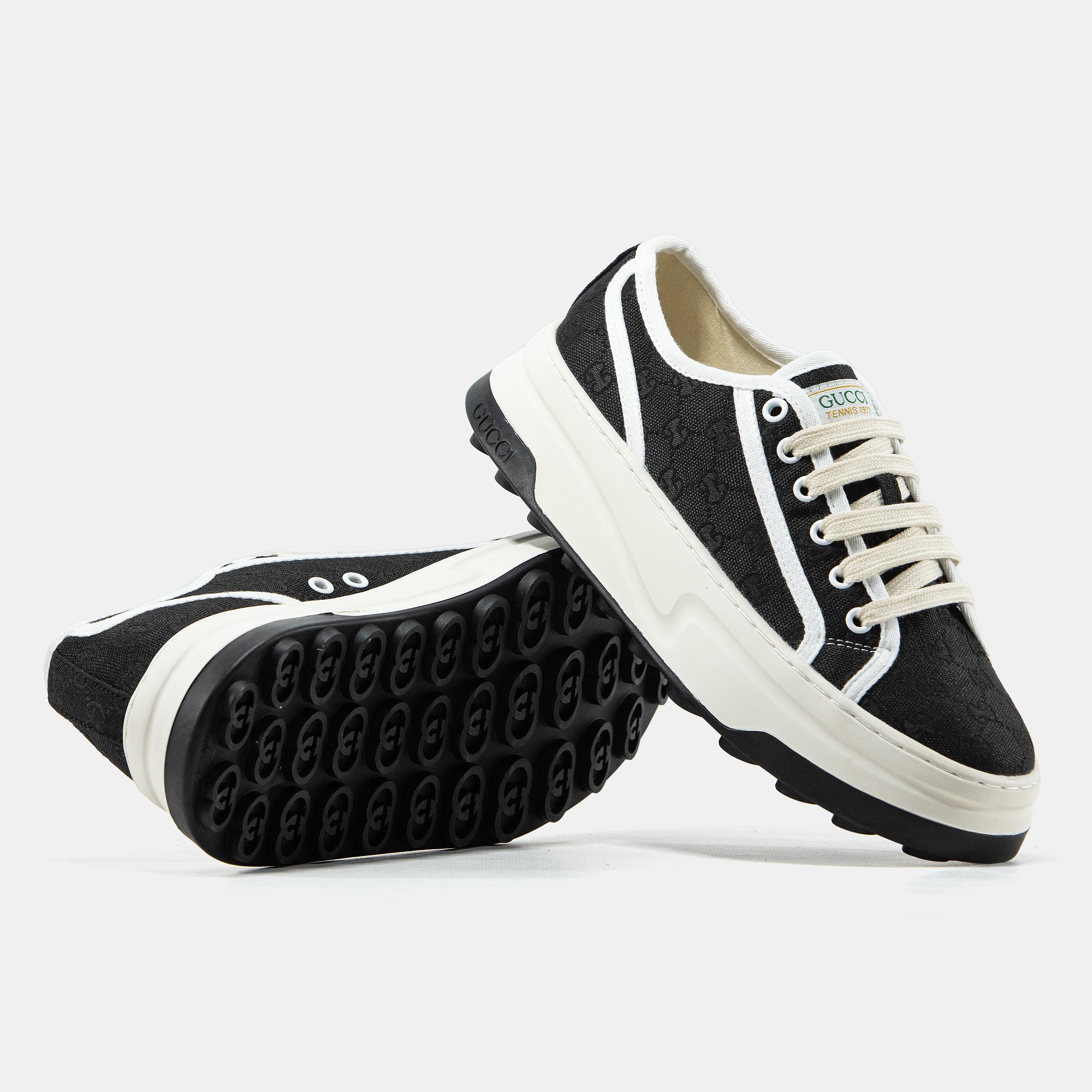 Gucci Tennis 1977 GG Monogram Black - изображение 6