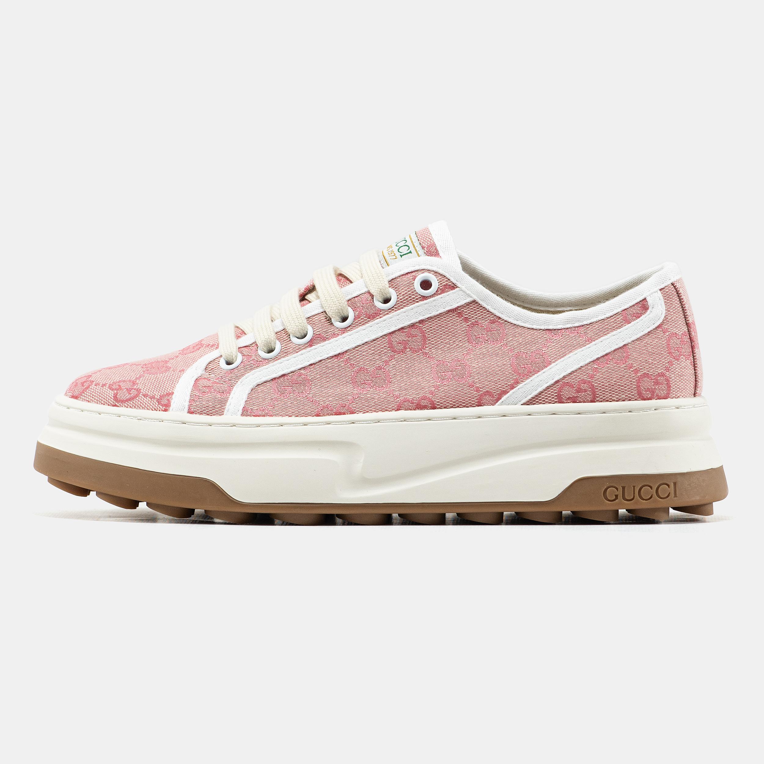 Gucci Tennis 1977 GG Monogram Light Pink