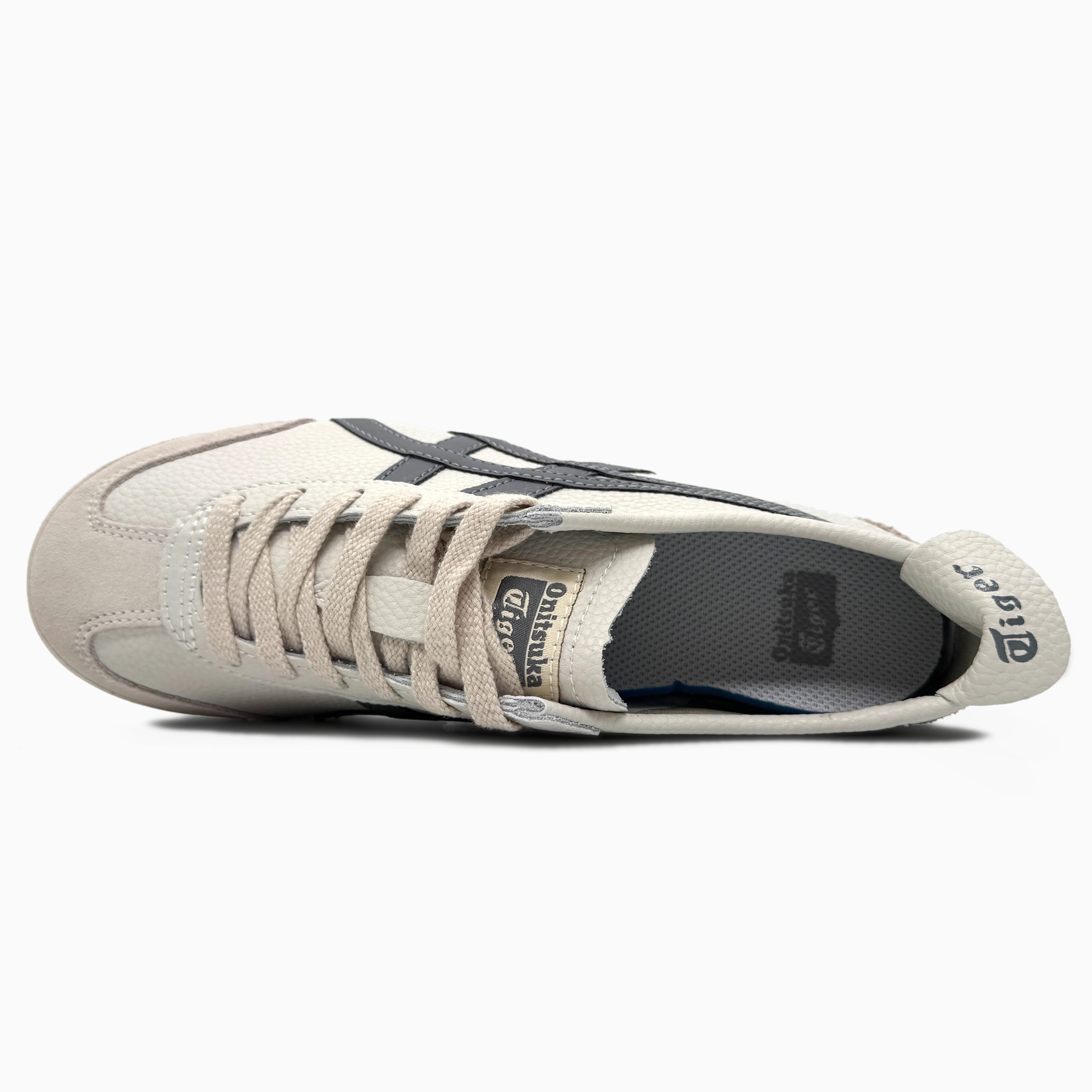 Onitsuka Tiger Mexico 66 Cream Navy Pebbled Leather - изображение 6