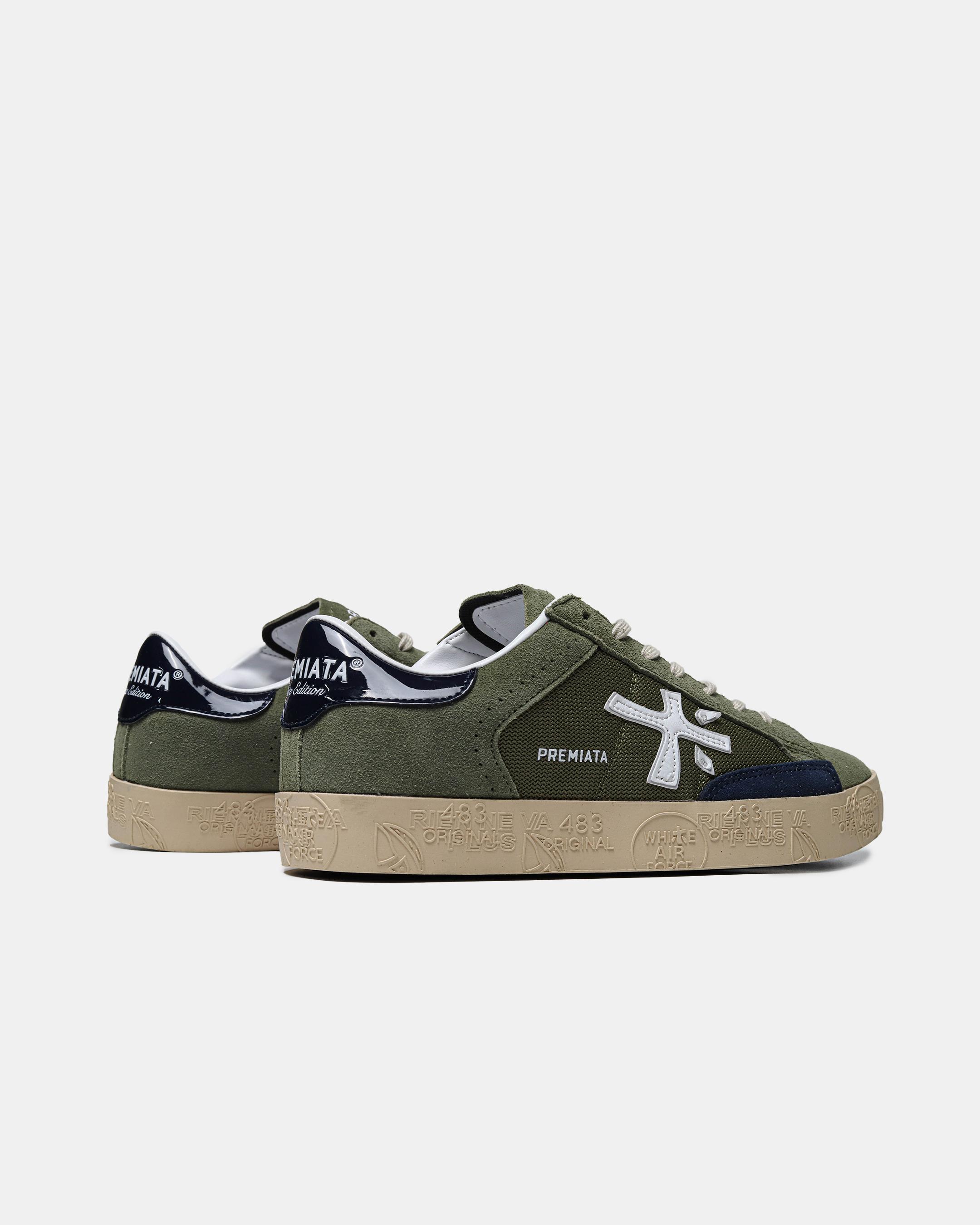 Premiata Steven Olive Navy Gum - изображение 9