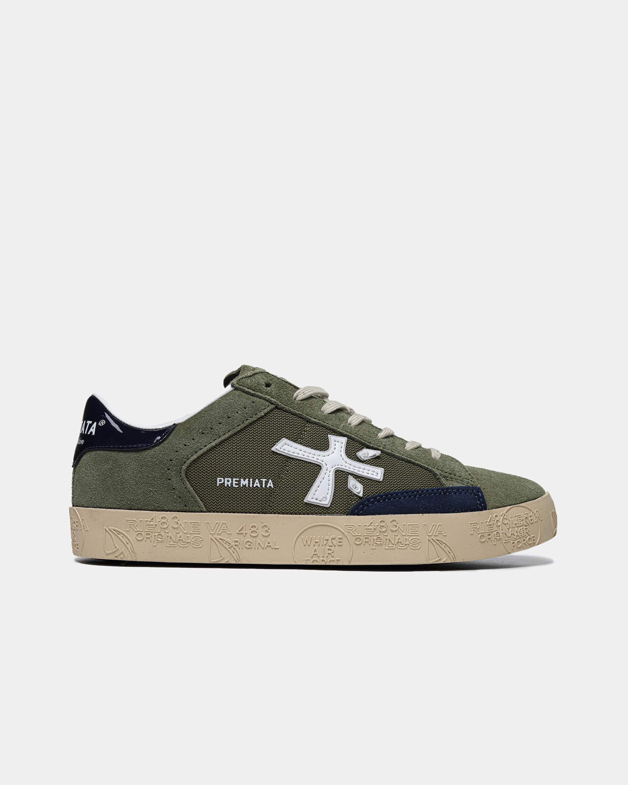 Premiata Steven Olive Navy Gum - изображение 3