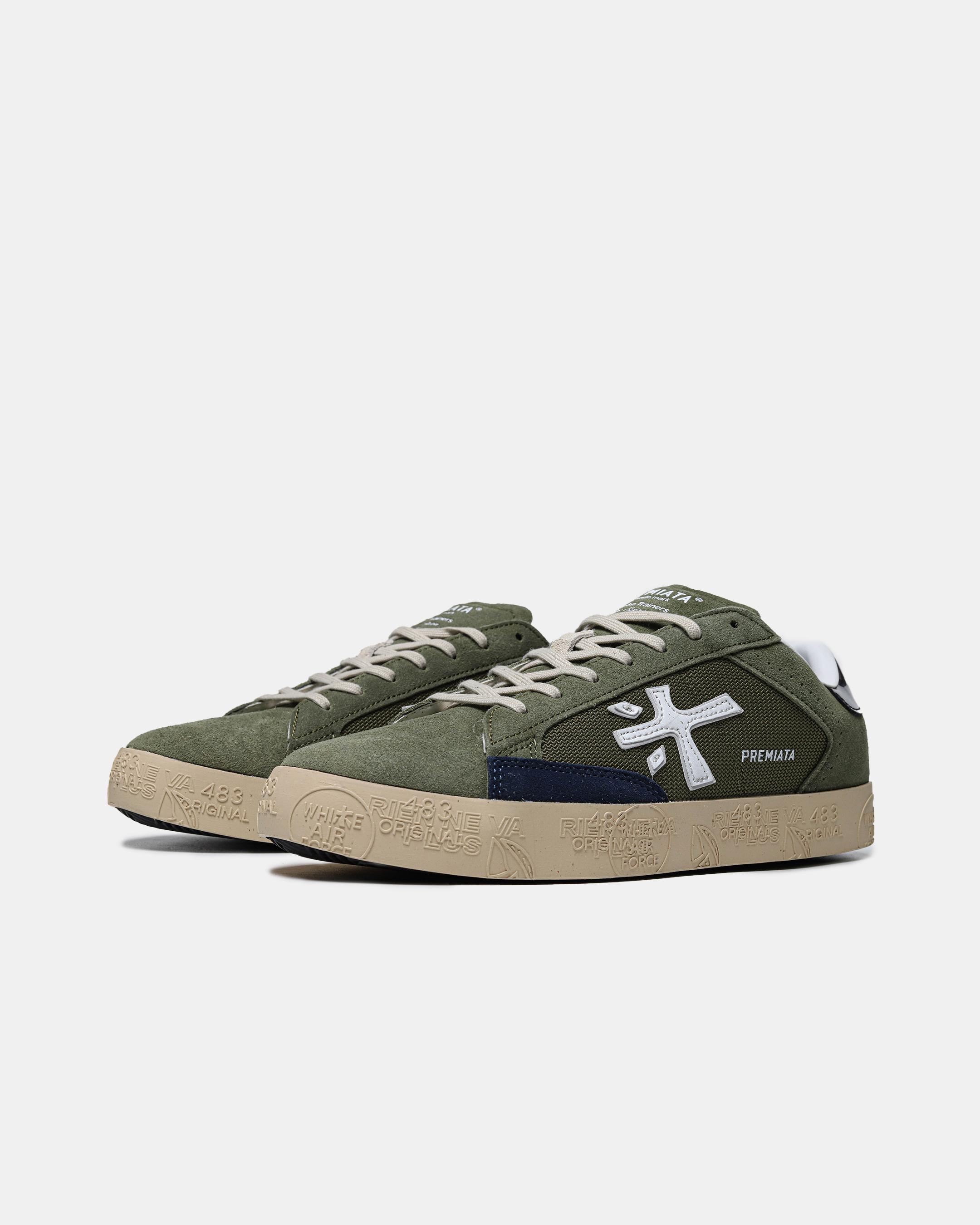 Premiata Steven Olive Navy Gum - изображение 8