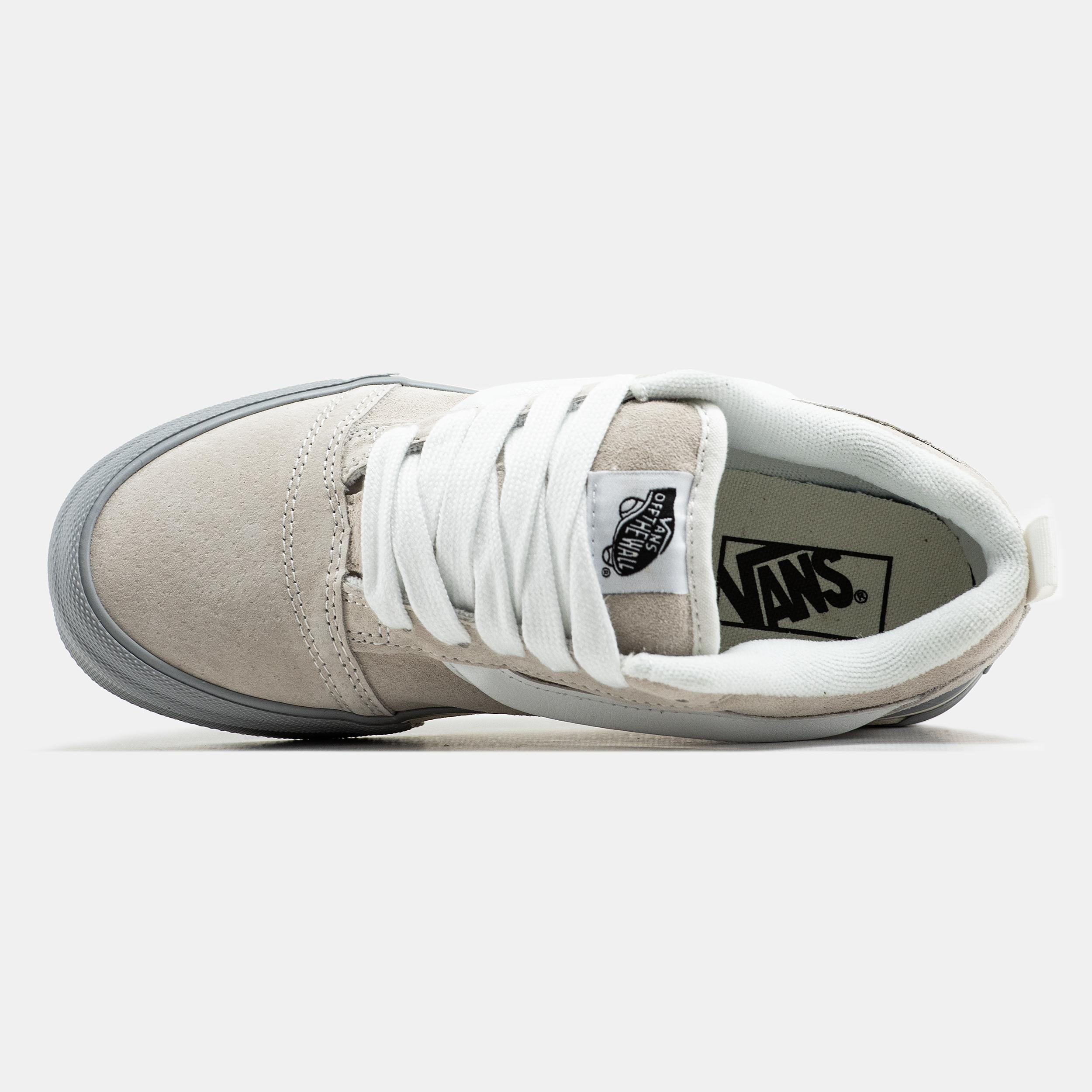 Vans Knu Skool Light Grey White Gum - изображение 2