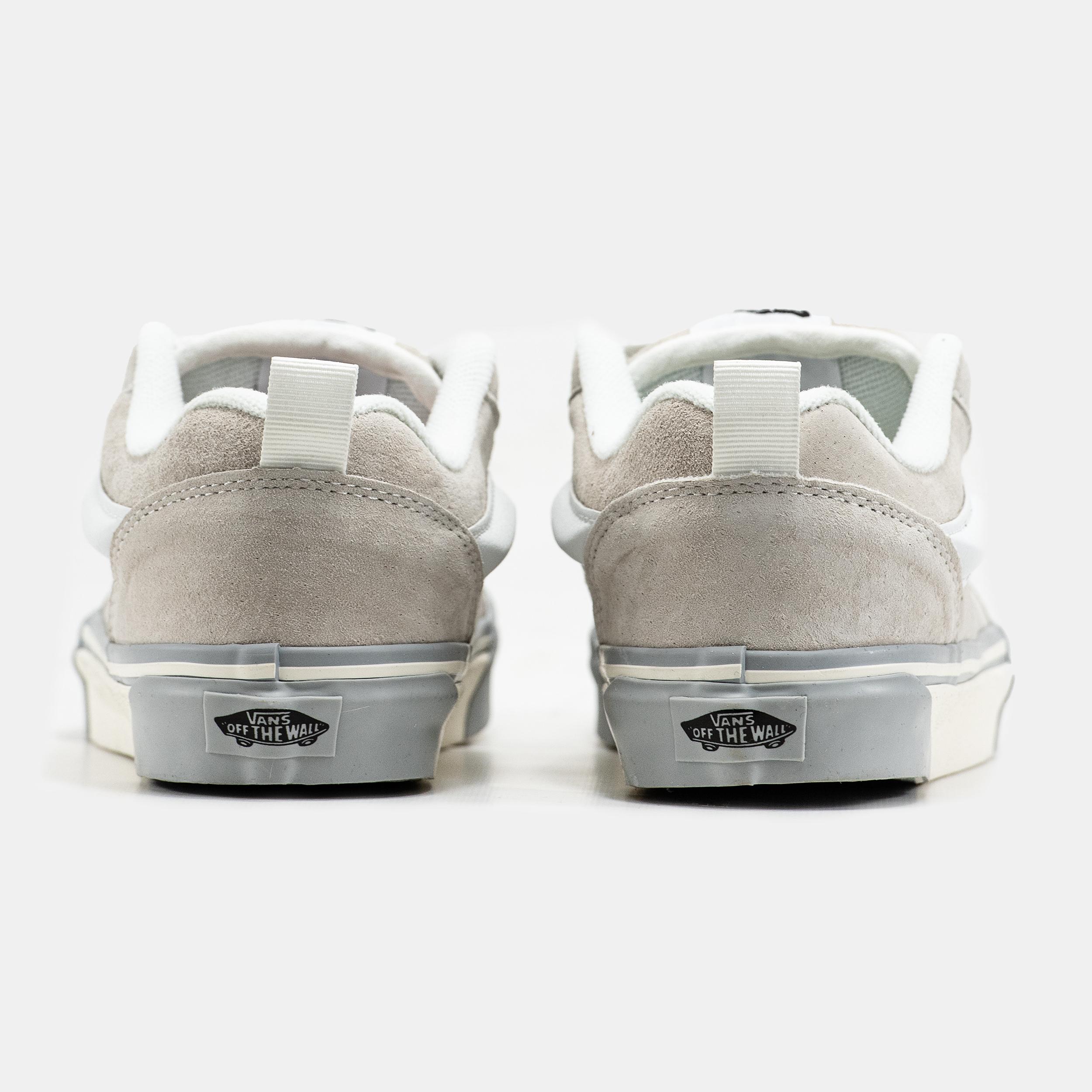 Vans Knu Skool Light Grey White Gum - изображение 6