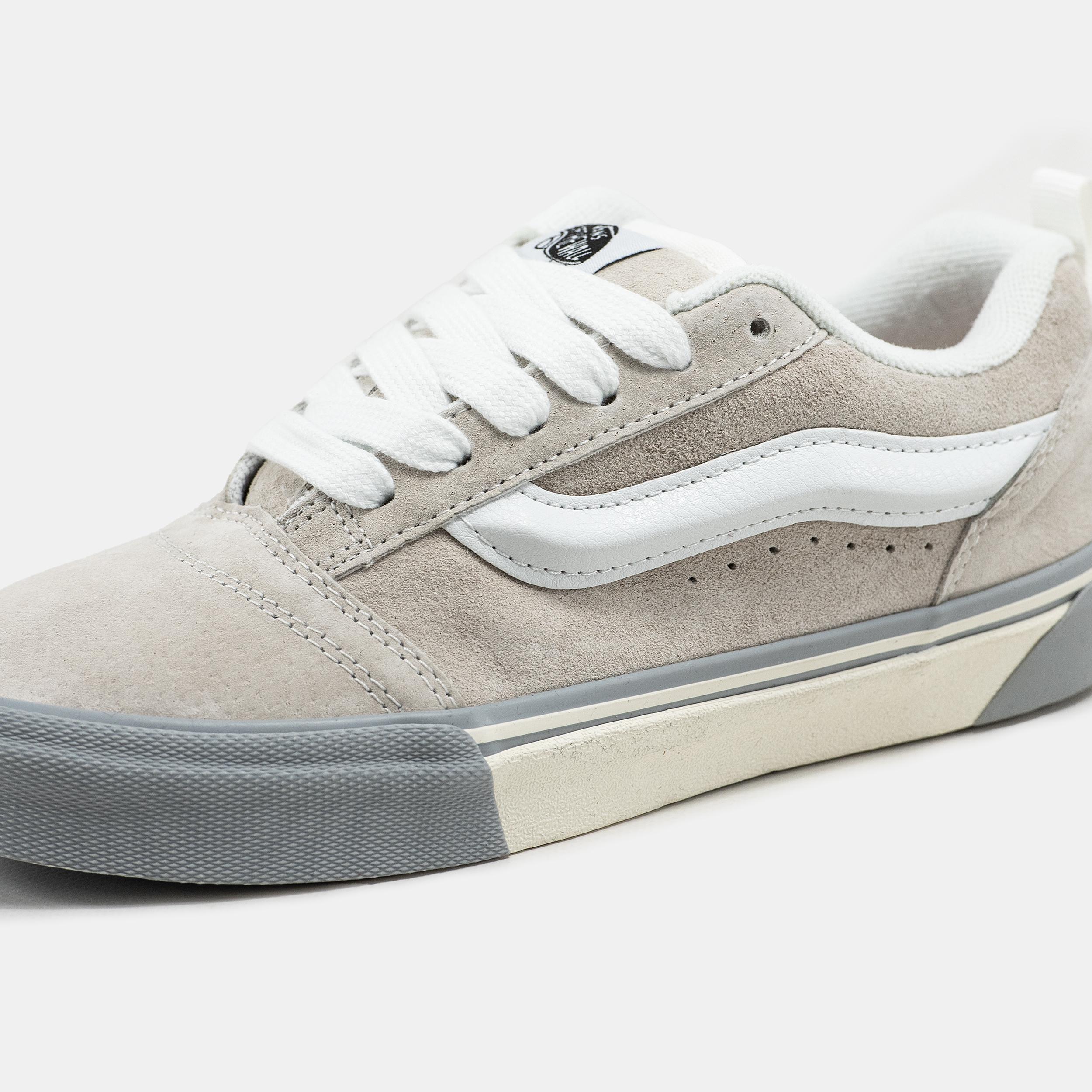 Vans Knu Skool Light Grey White Gum - изображение 7