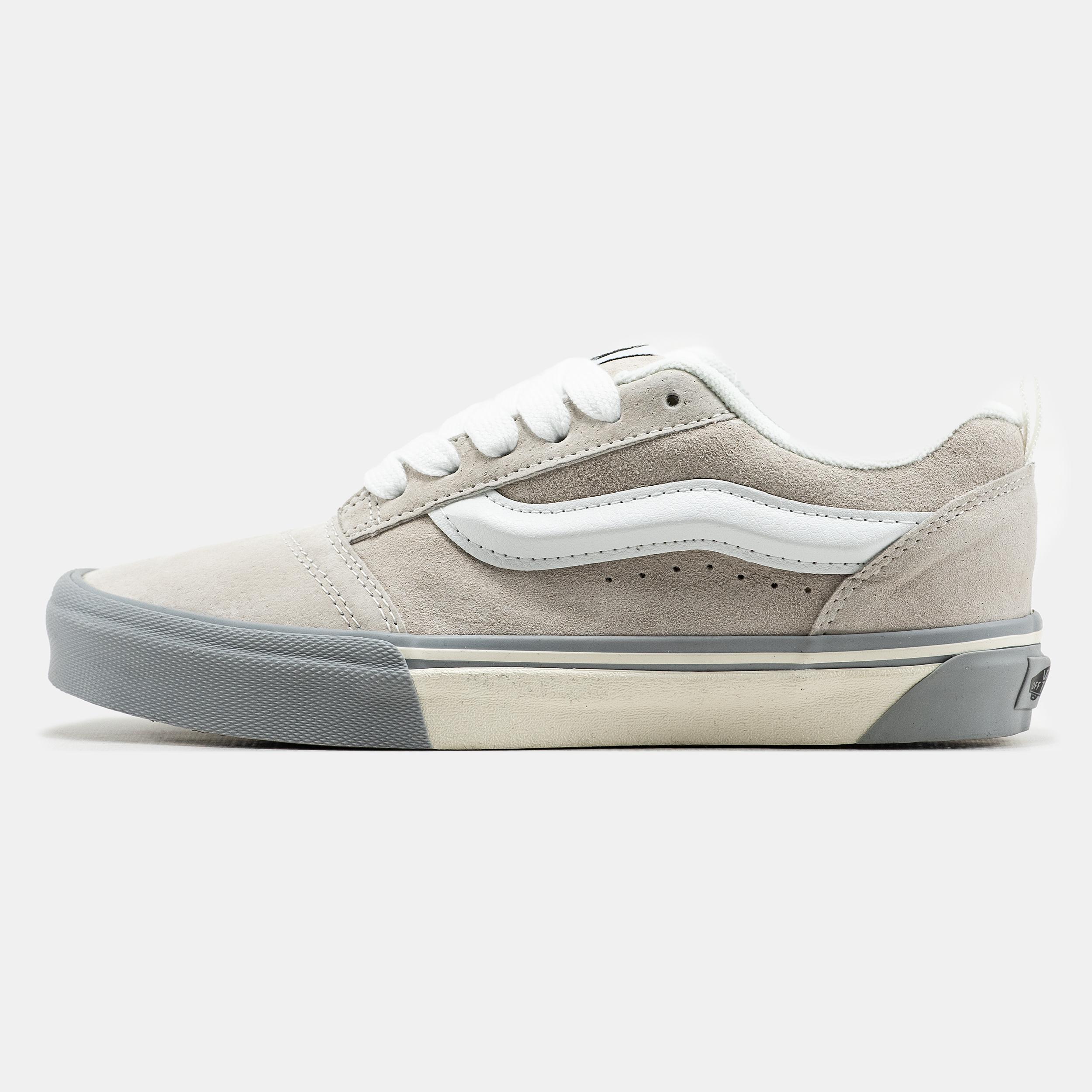 Vans Knu Skool Light Grey White Gum